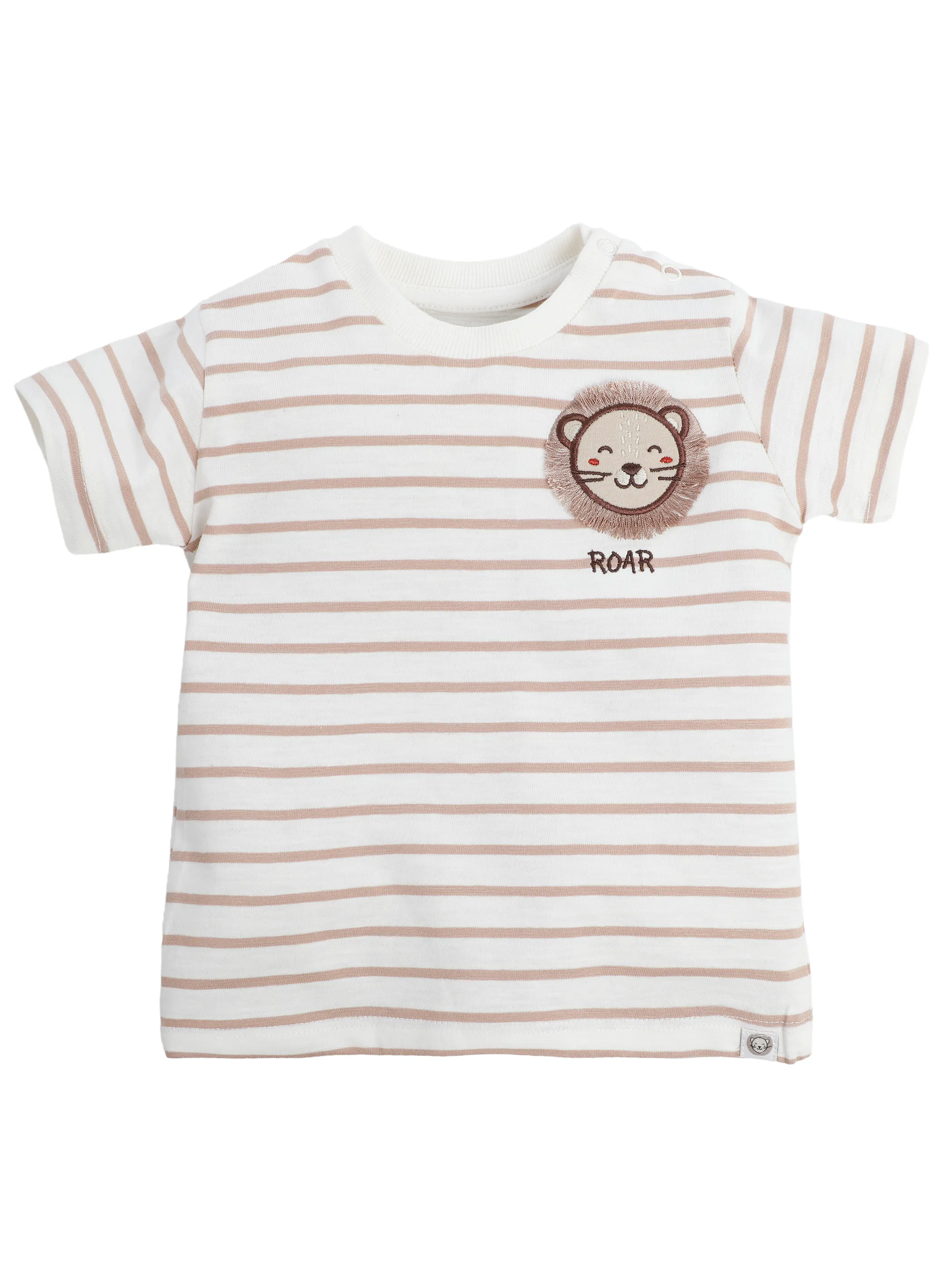 Bubble Gum BJ T-shirt Weiß/Hellbraun Weiß 924775 WEIß 1