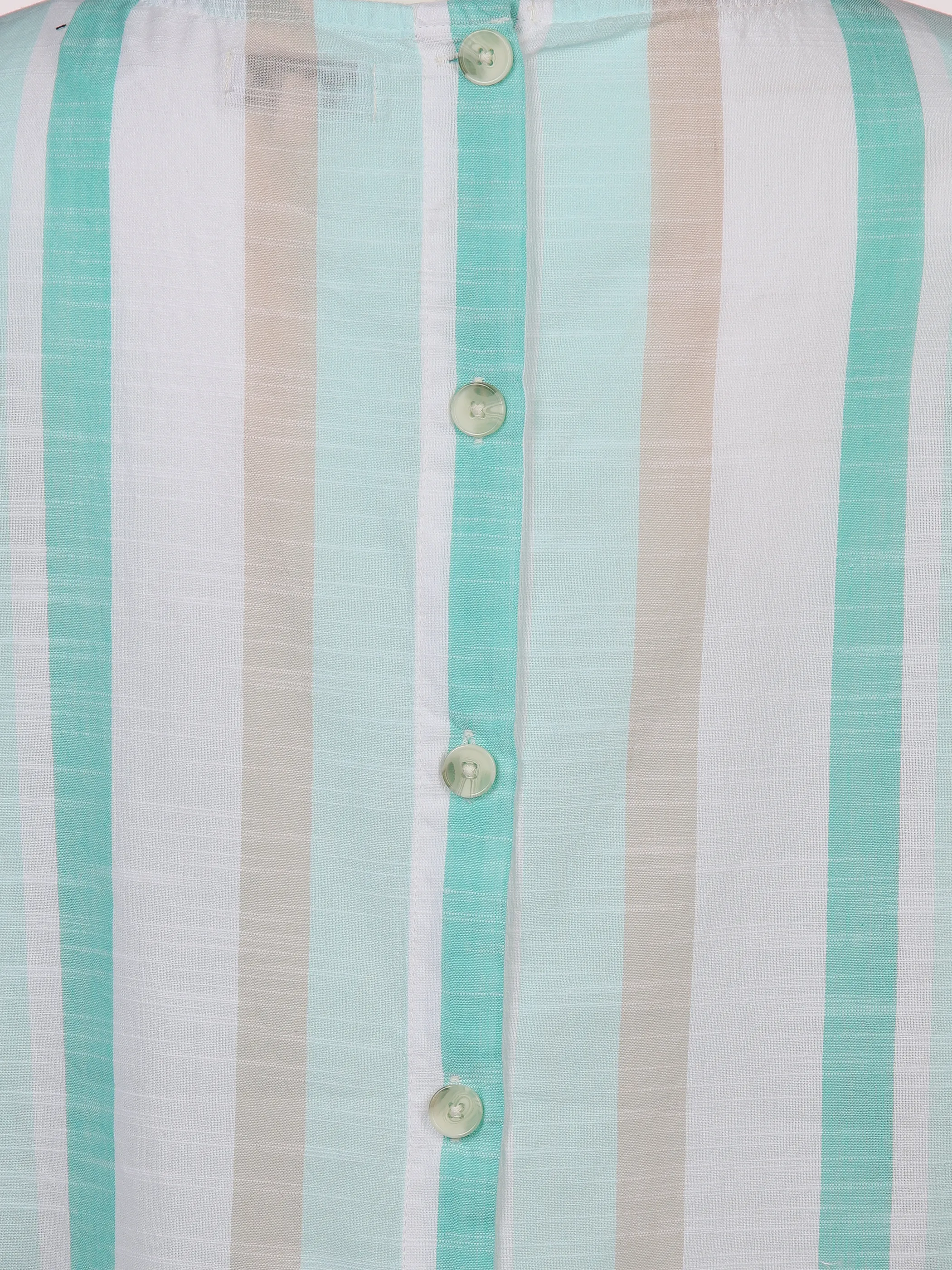 Lisa Tossa Da-Blusentop gestreift Türkis 891031 AQUA 3