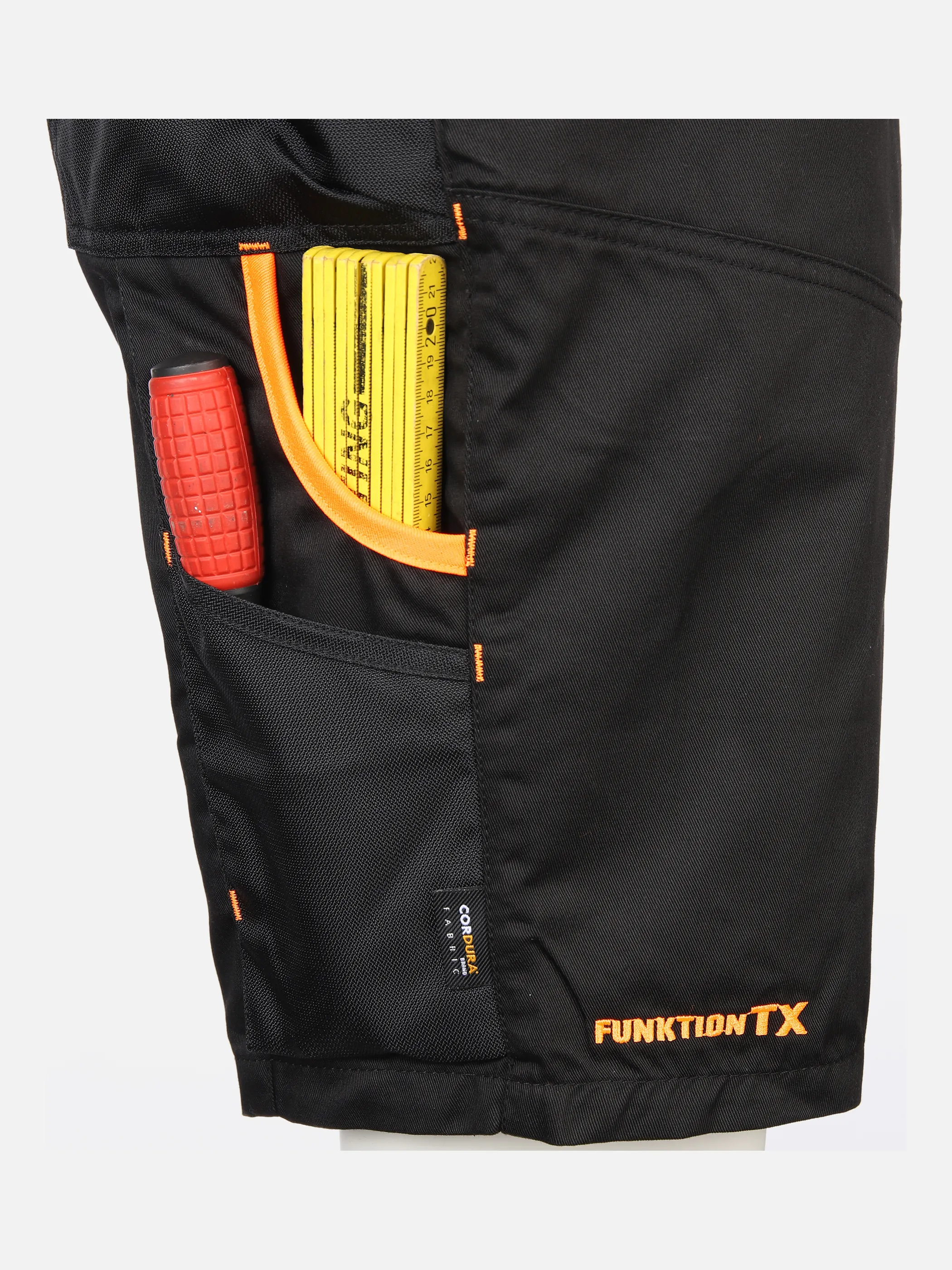 Worker He. Workershort Neon Schwarz 830617 BLACK/ORAN 4 Worker He. Workershort Neon Schwarz 830617 BLACK/ORAN 4