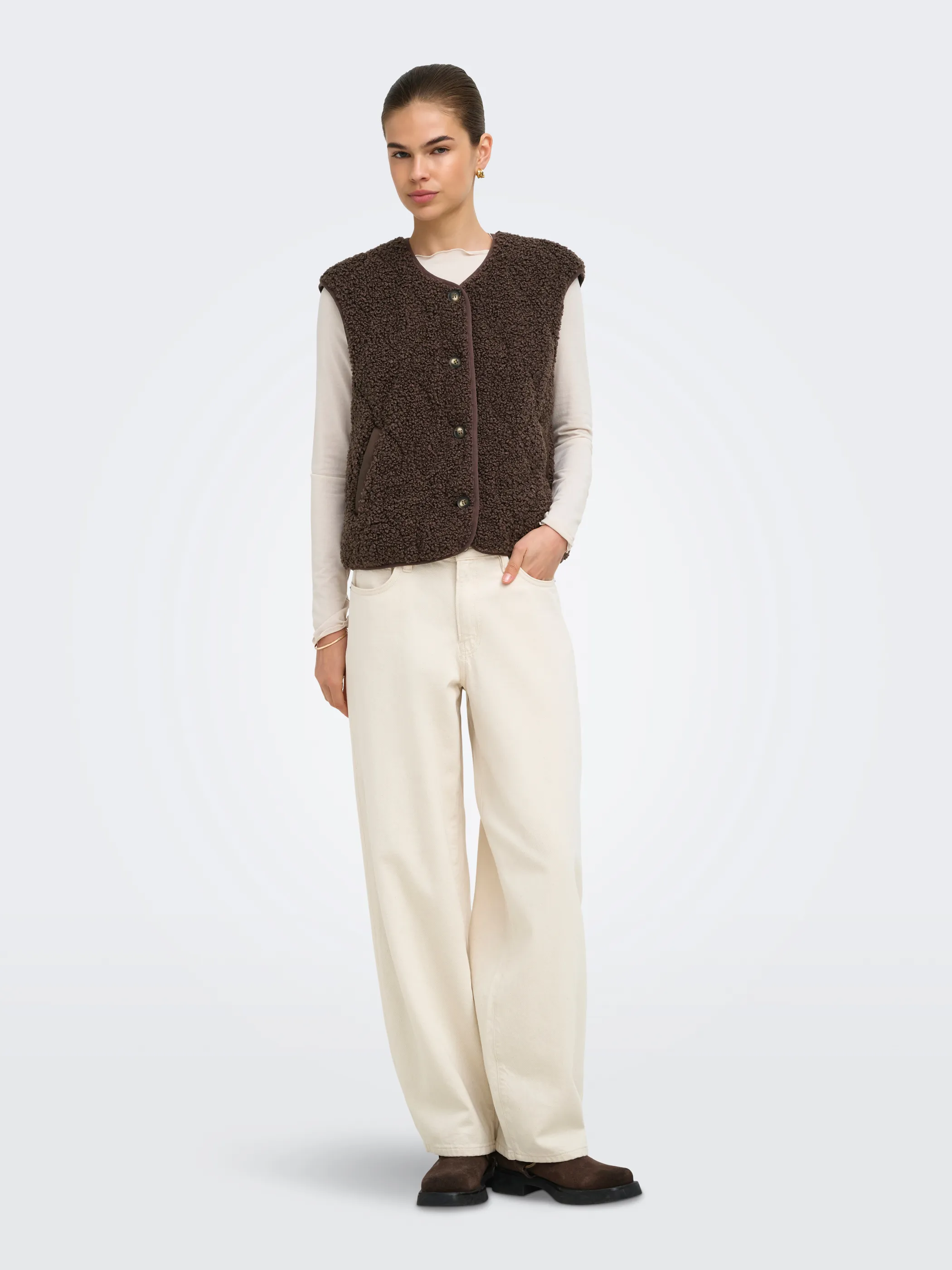 Only 15373836 ONLINES TEDDY WAISTCO Braun 928425 286415 1
