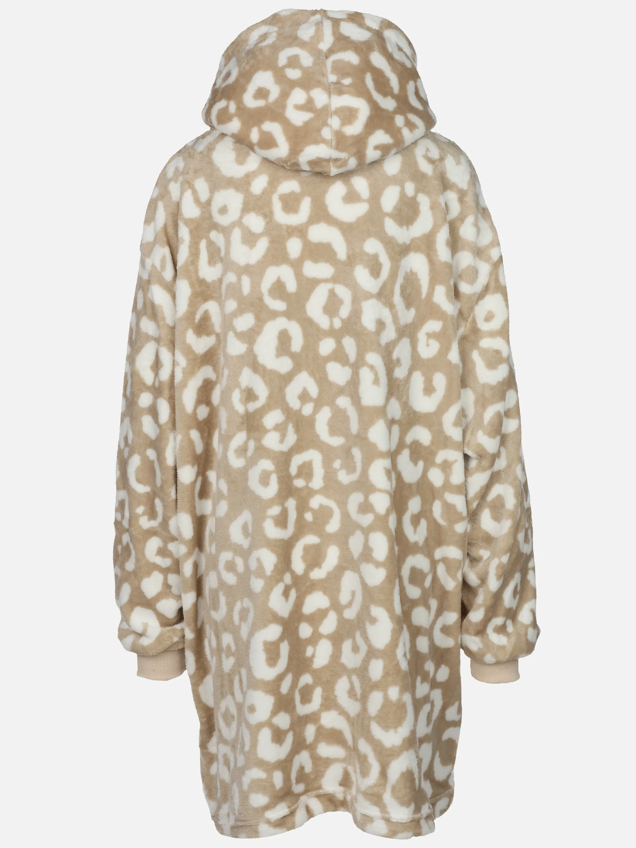 Sure Da. Kuschelfleecehoodie mit Kapuze Beige 932873 LEO 2