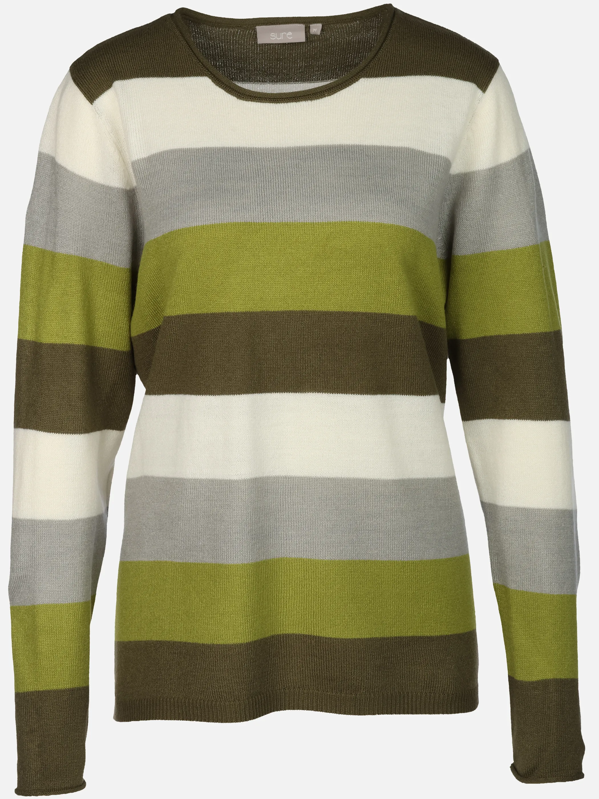 Sure Da-Pullover "Cashmere like" Grün 912702 GREEN 1