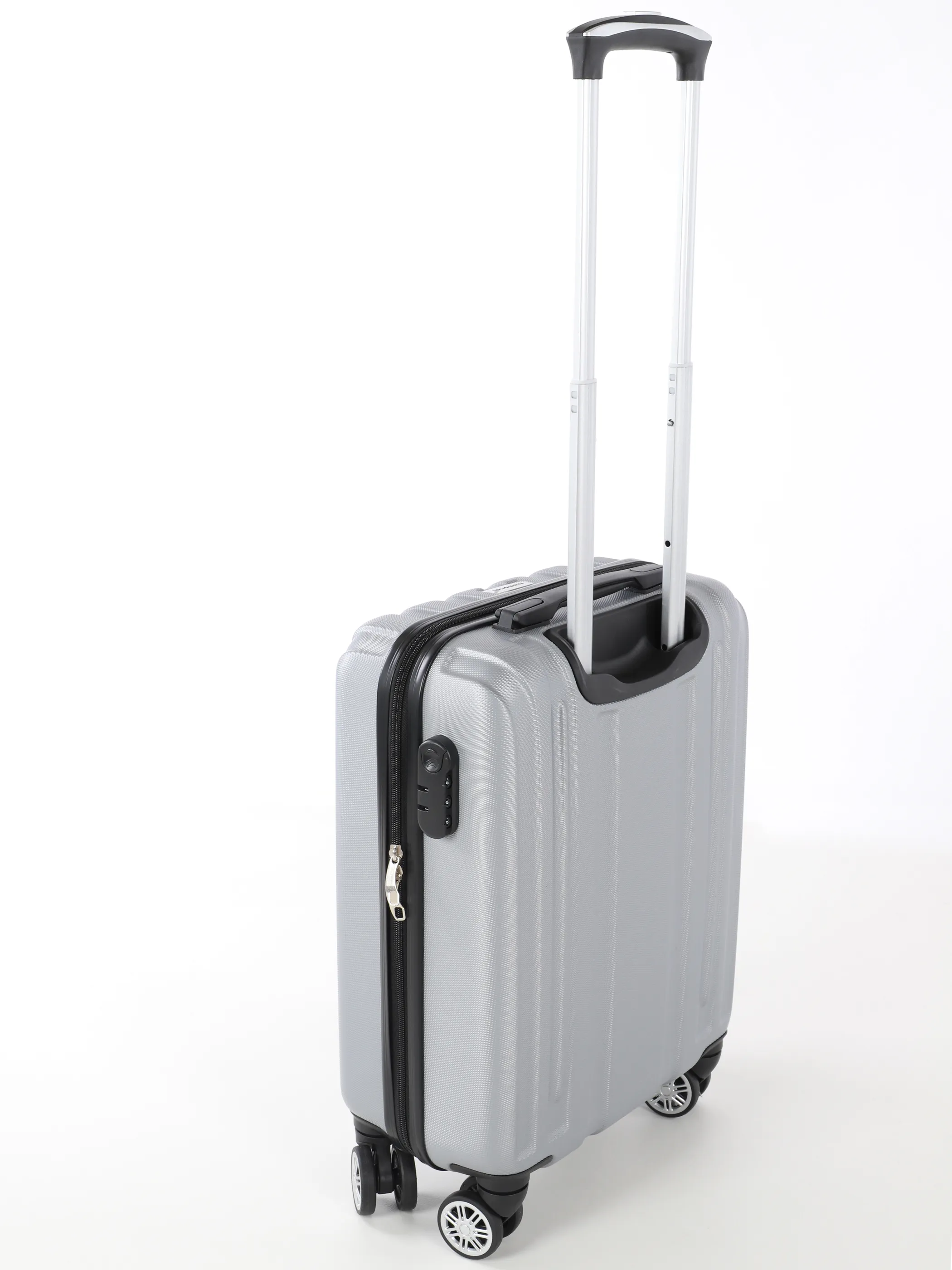 Monopol Koffer Dalles S Grau 907085 SILBER 2