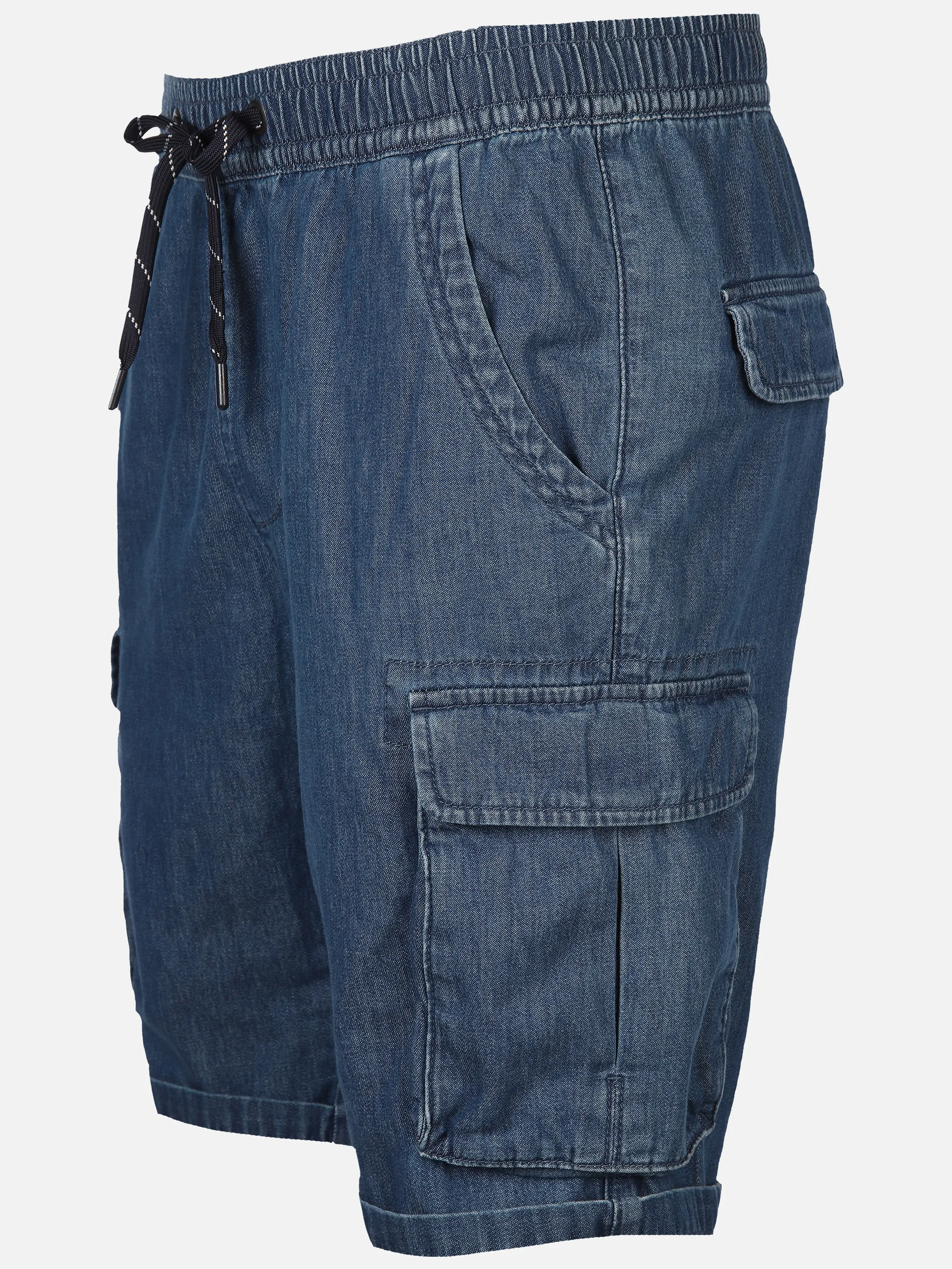 Jim Spencer He. Cargoshort Papertouch Blau 895133 BLUE DENIM 3