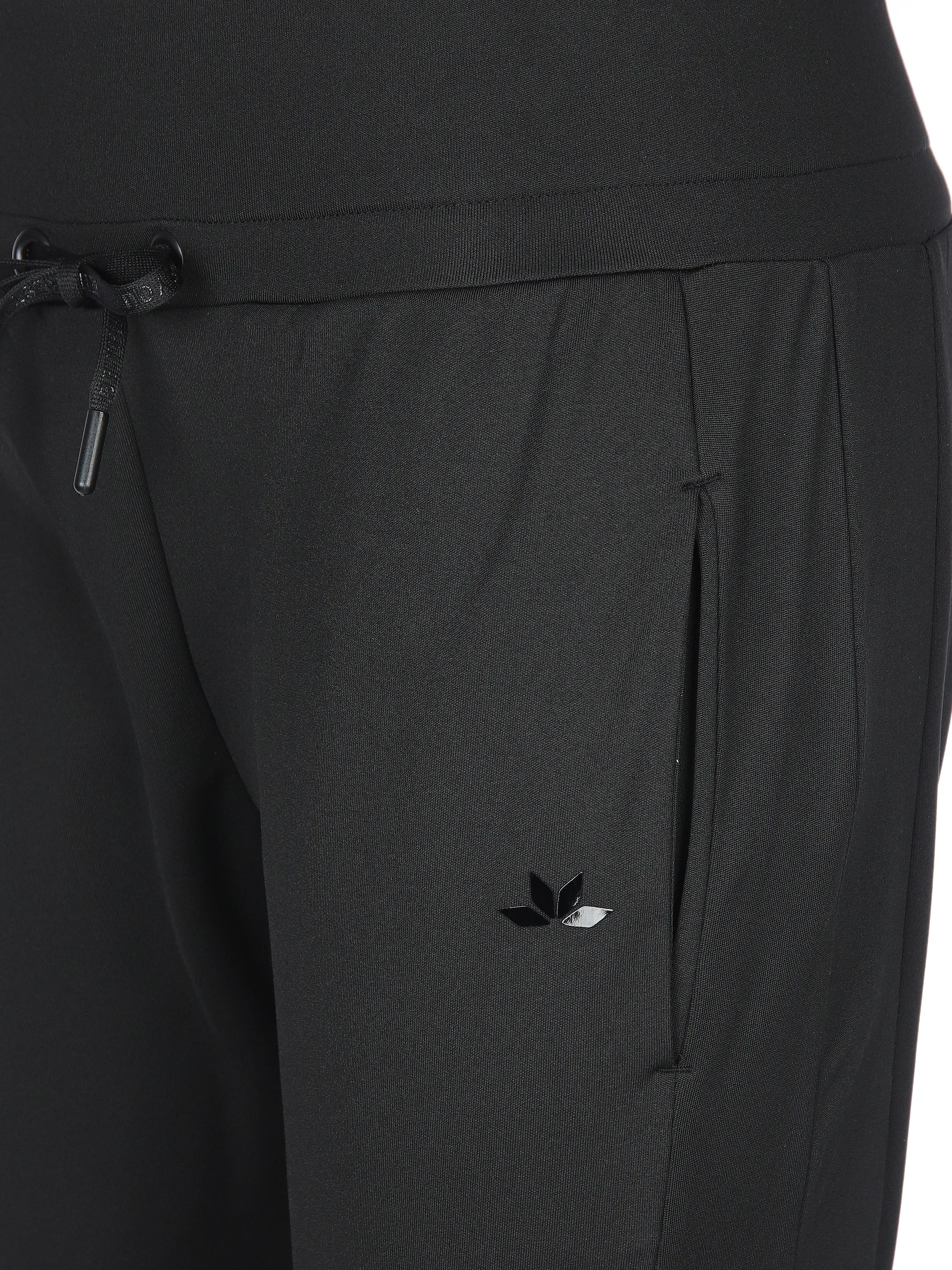 Grinario Sports Da- 7/8 Jogginghose Schwarz 904417 BLACK 4