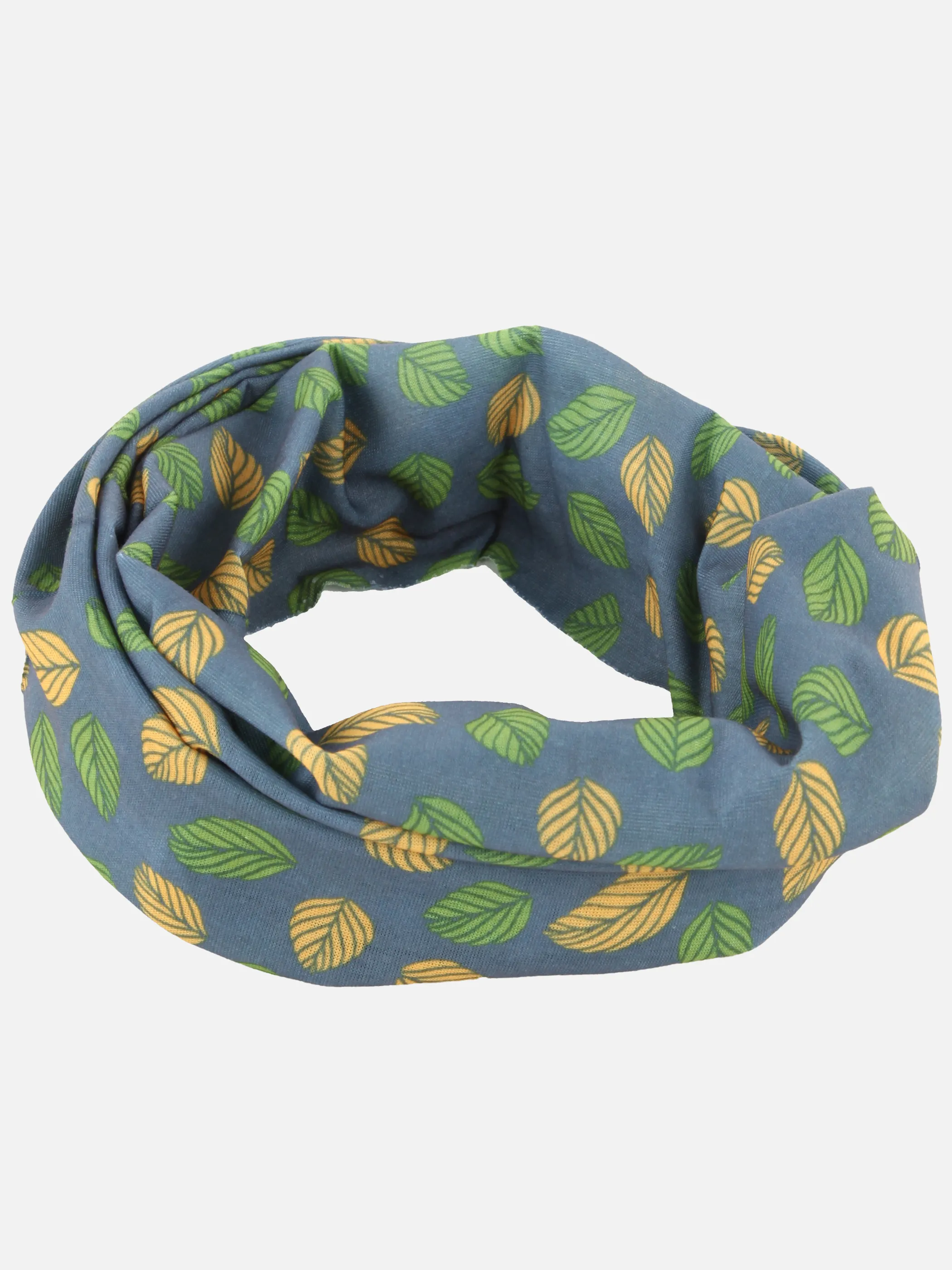 IX-O YF-Da-Bandana AOP Blau 843144 LEAVES BLU 1