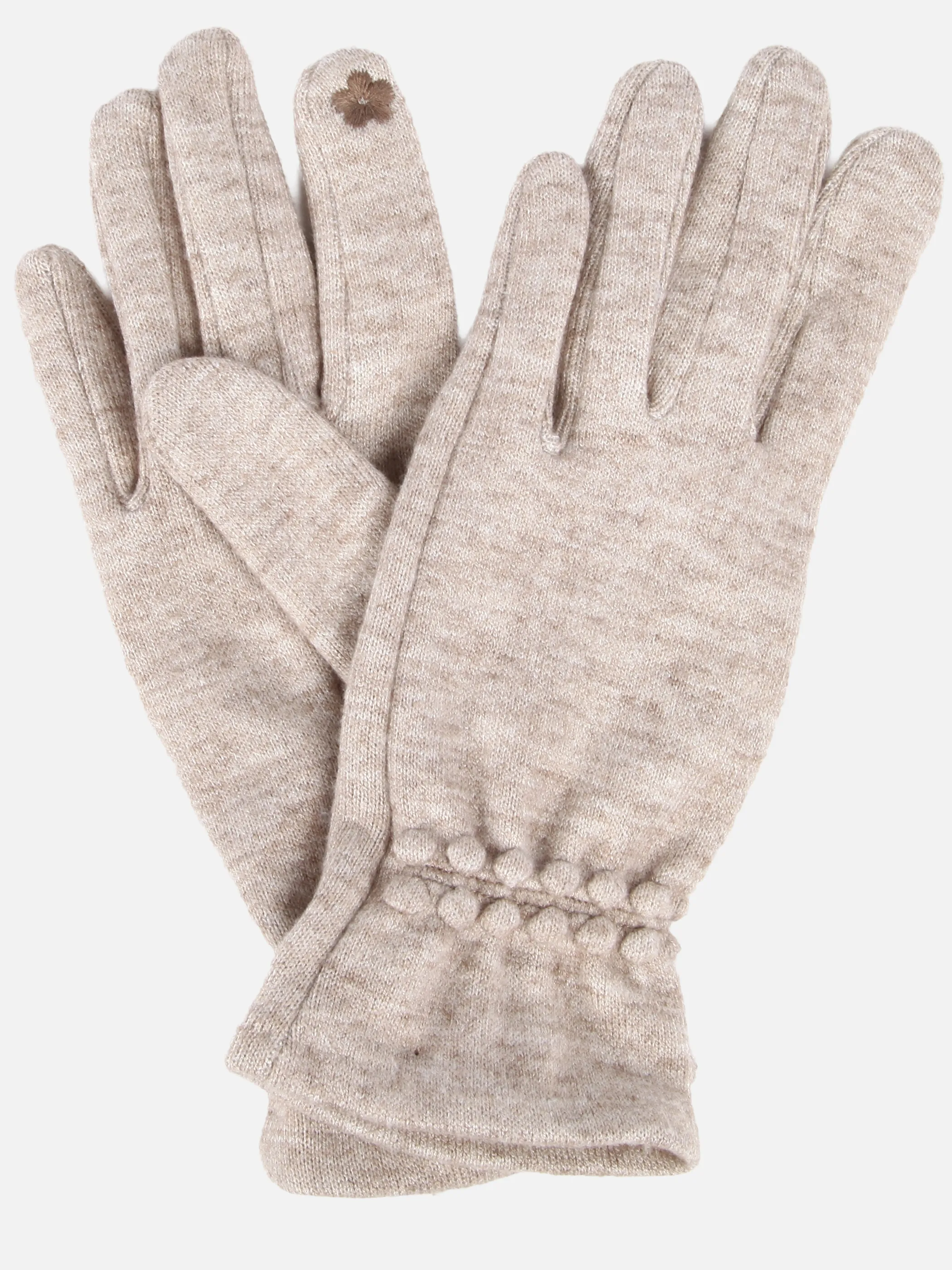 Lisa Tossa Da-Handschuhe m. Dekoration Beige 929436 BEIGE 1