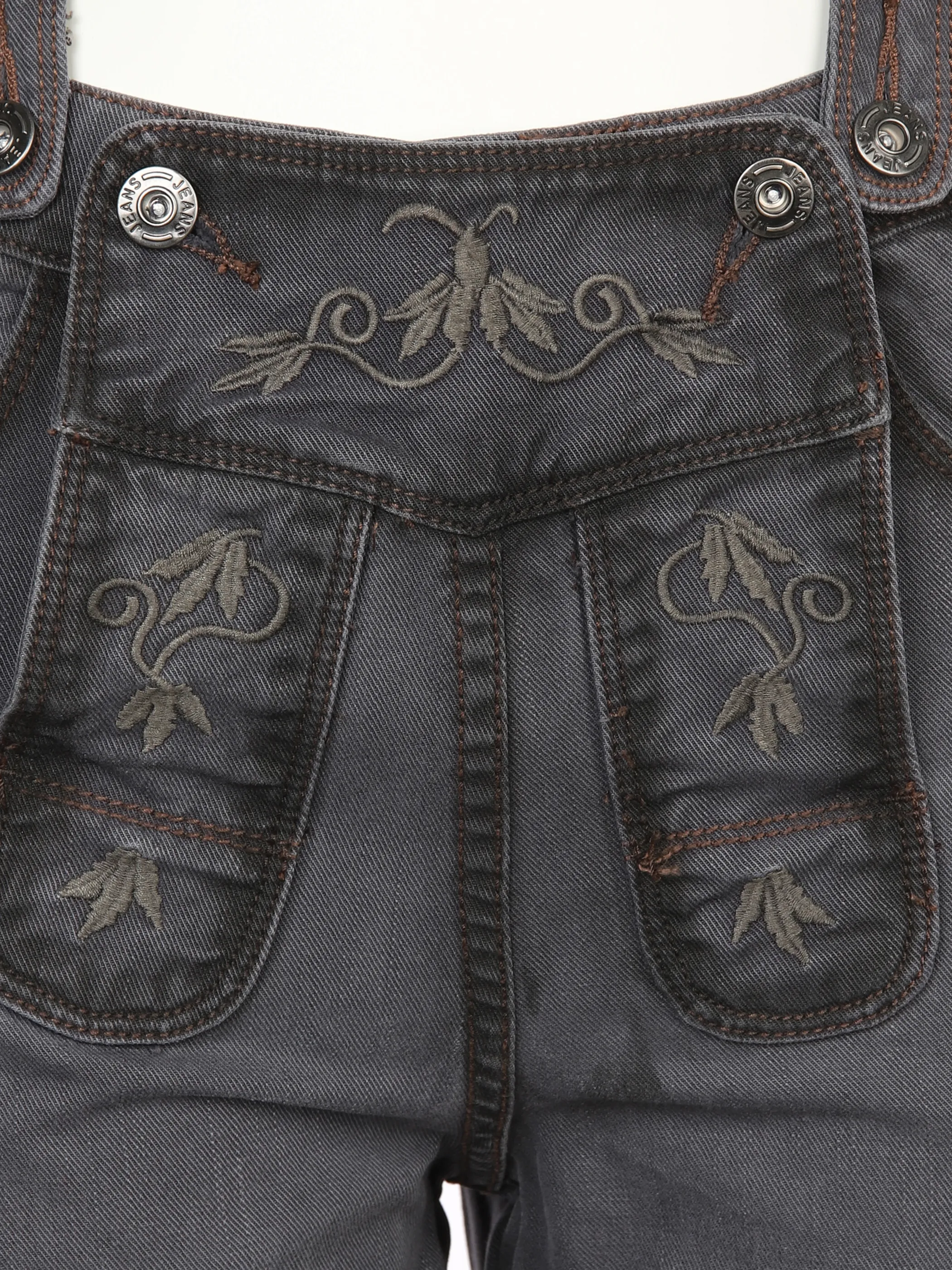 Sonnenalp He-Trachtenjeans gewaschen mit Grau 761941 GRAU 3