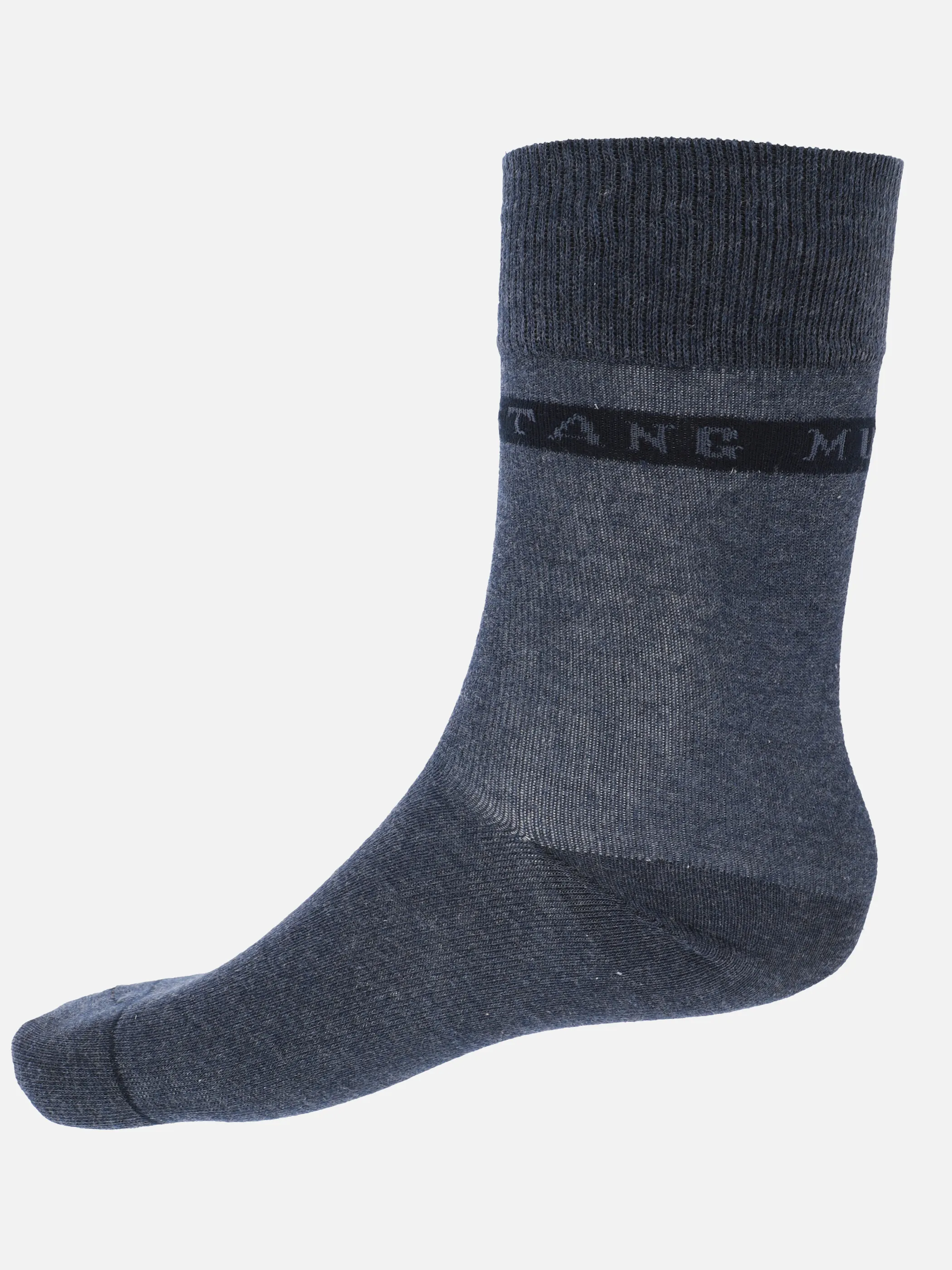 Mustang MU31039 He-Socken 3er organic Blau 861711 5703 2
