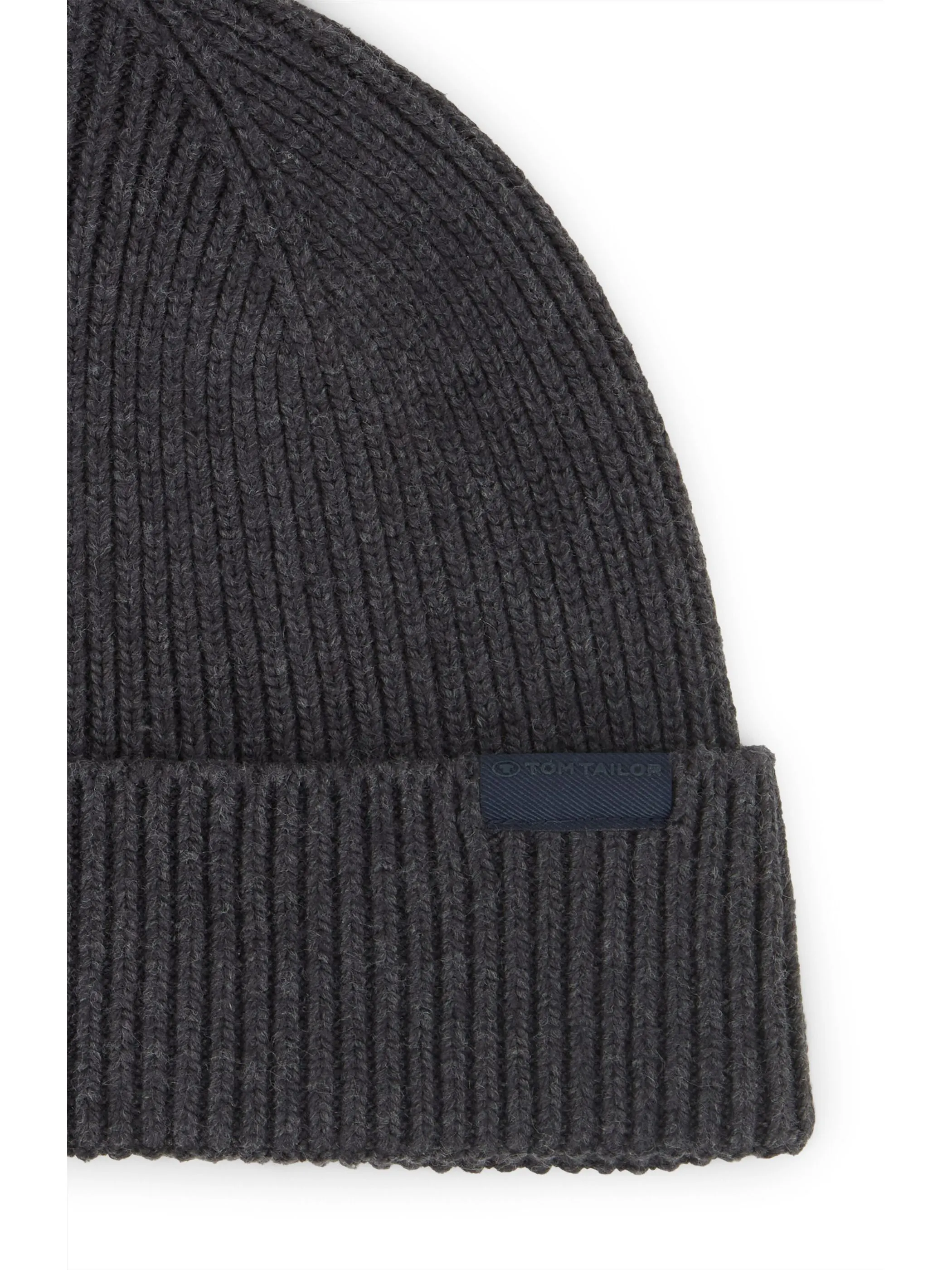 Tom Tailor 1052268 cosy wool blend beanie Grau 935277 10617 3