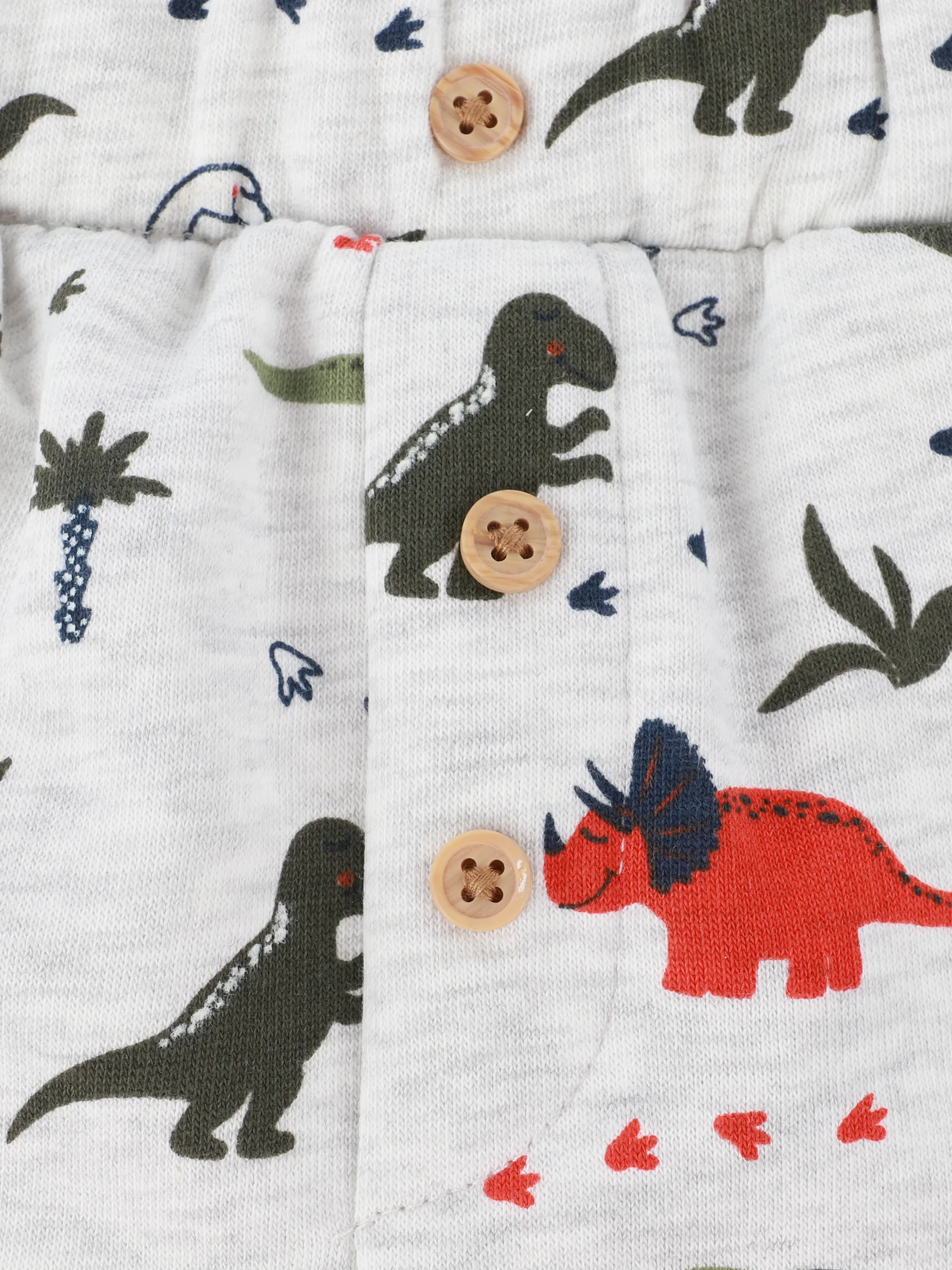 Bubble Gum BJ Joggpants mit Dino AOP in grau melange Grau 899527 GRAU MEL. 3 Bubble Gum BJ Joggpants mit Dino AOP in grau melange Grau 899527 GRAU MEL. 3