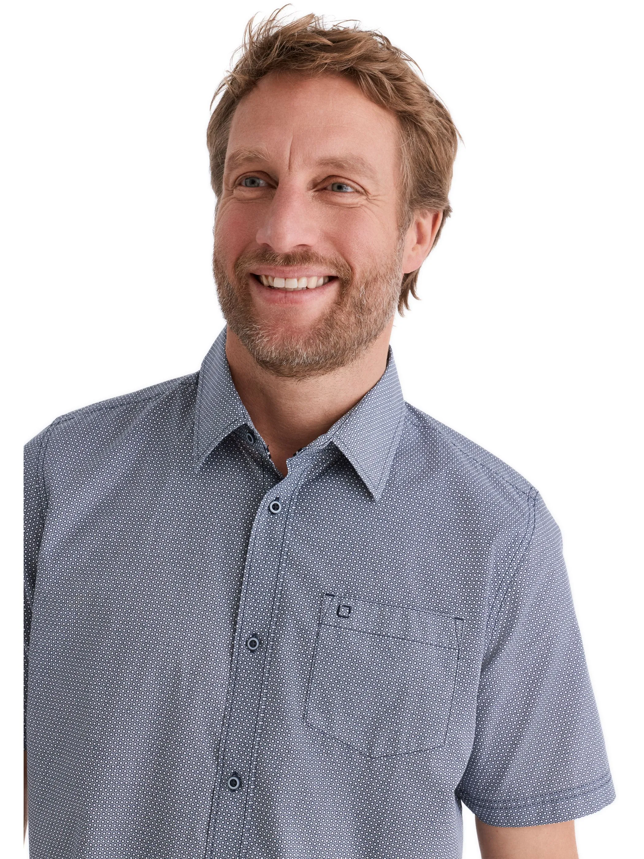 Stooker HAKA 73160010009606 He. Bluse/Hemd, Marine 928387 9606 3