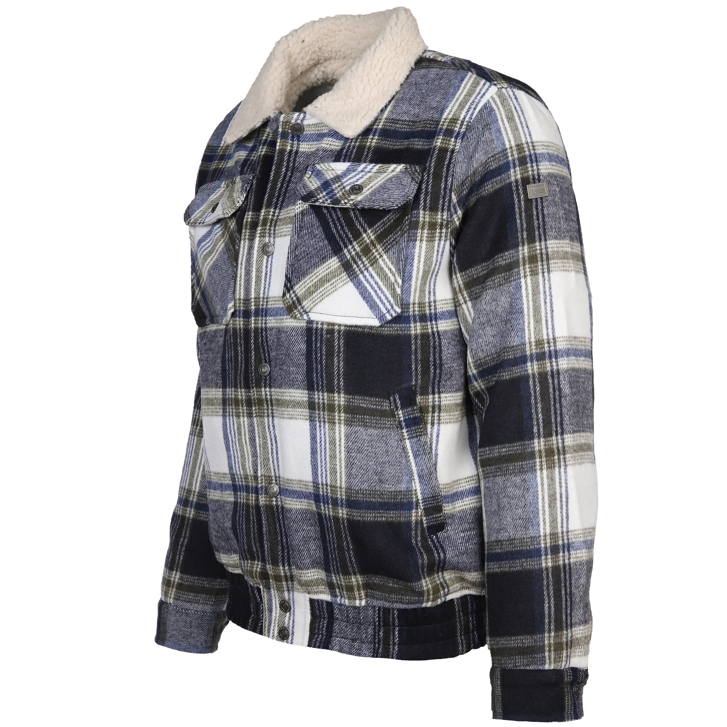 Southern Territory He. Sherpablouson snap Weiß 884594 OFFWHITE 3 Southern Territory He. Sherpablouson snap Weiß 884594 OFFWHITE 3