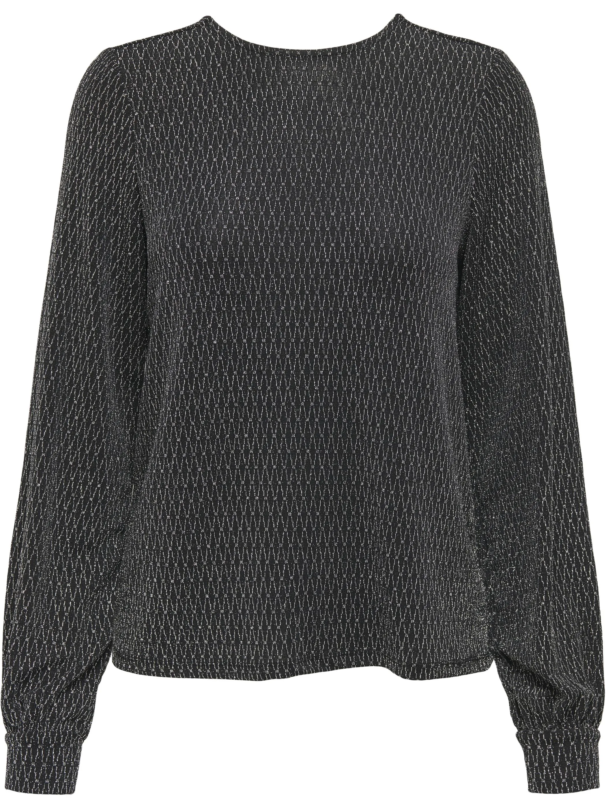 Only 15360951 ONLCAROL L/S GLITTER Schwarz 917472 177911001 1