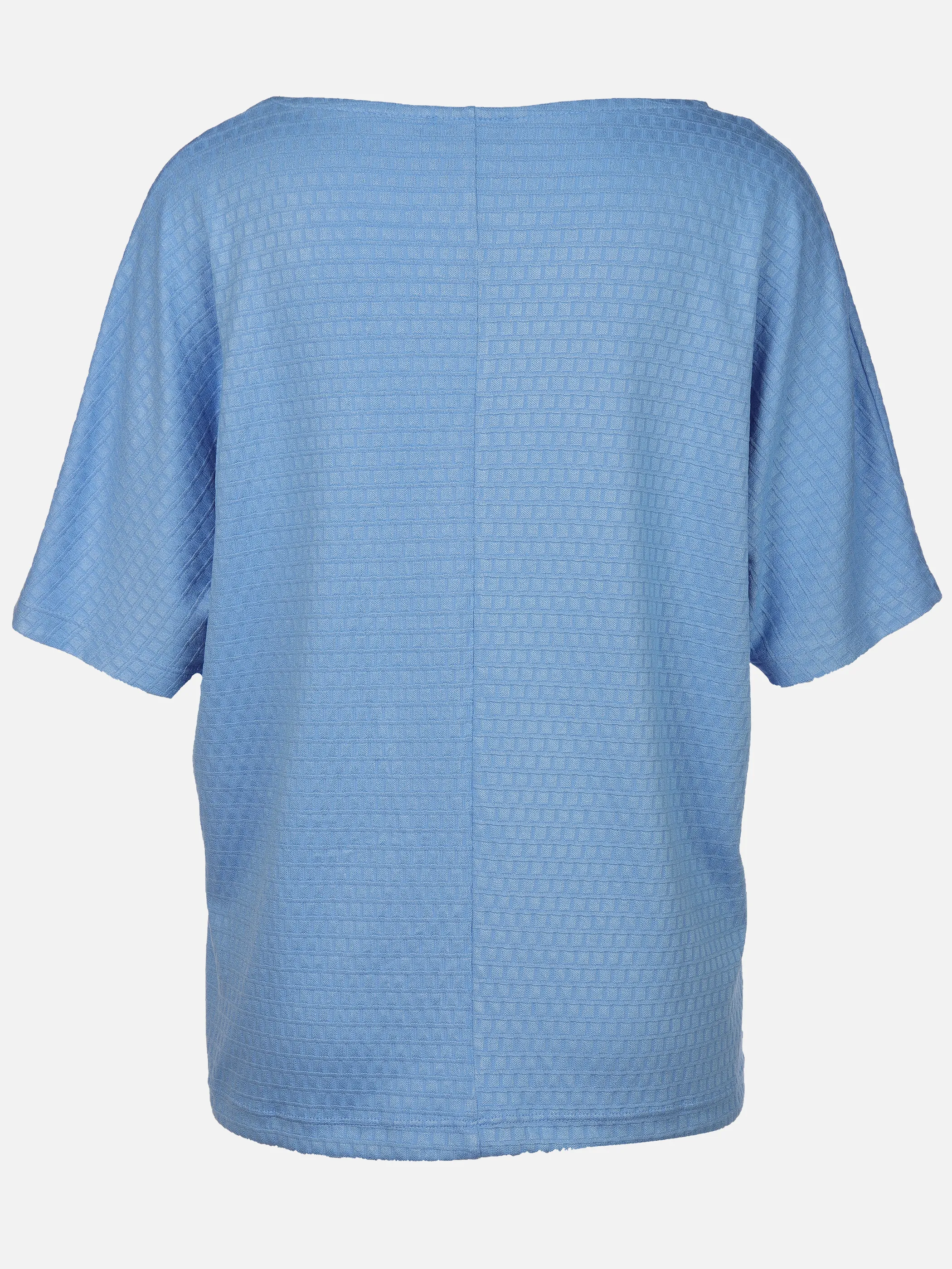 Sure Da-Struktur-Jacquard-Shirt Blau 889313 BLUE 2