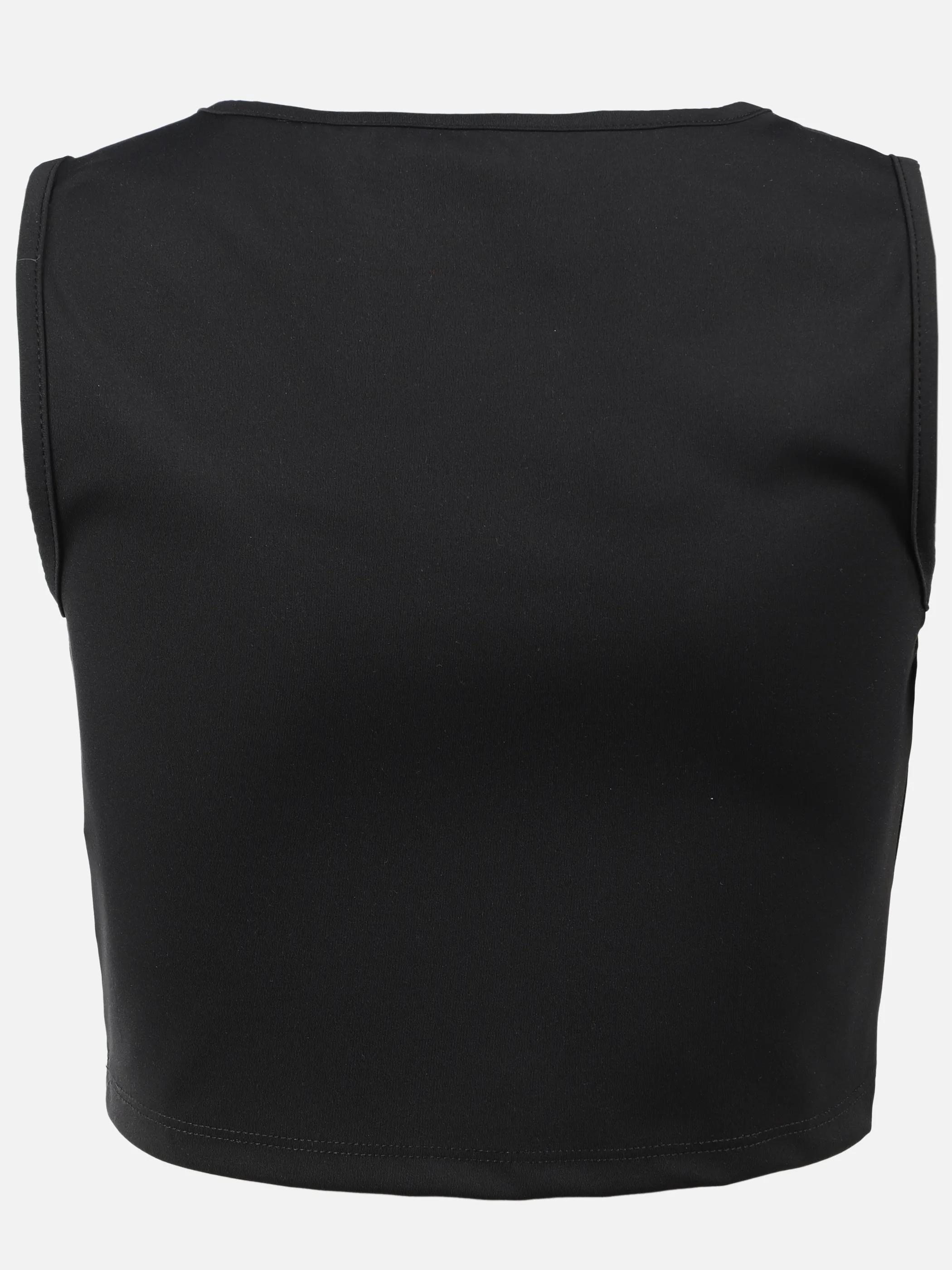 Grinario Sports TG-Crop Top m. cut out Schwarz 905391 BLACK 2