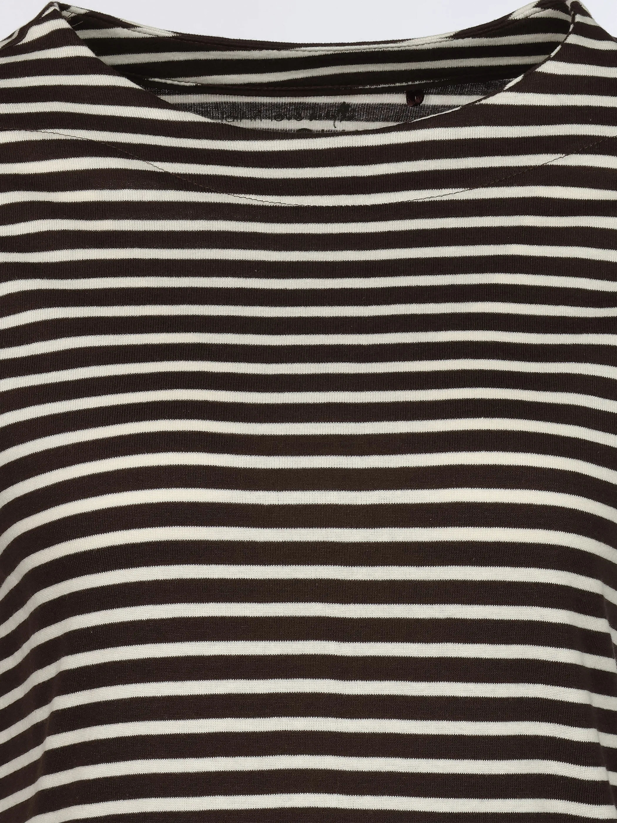 Sure Da. Streifen Shirt Braun 928161 JAVA 3