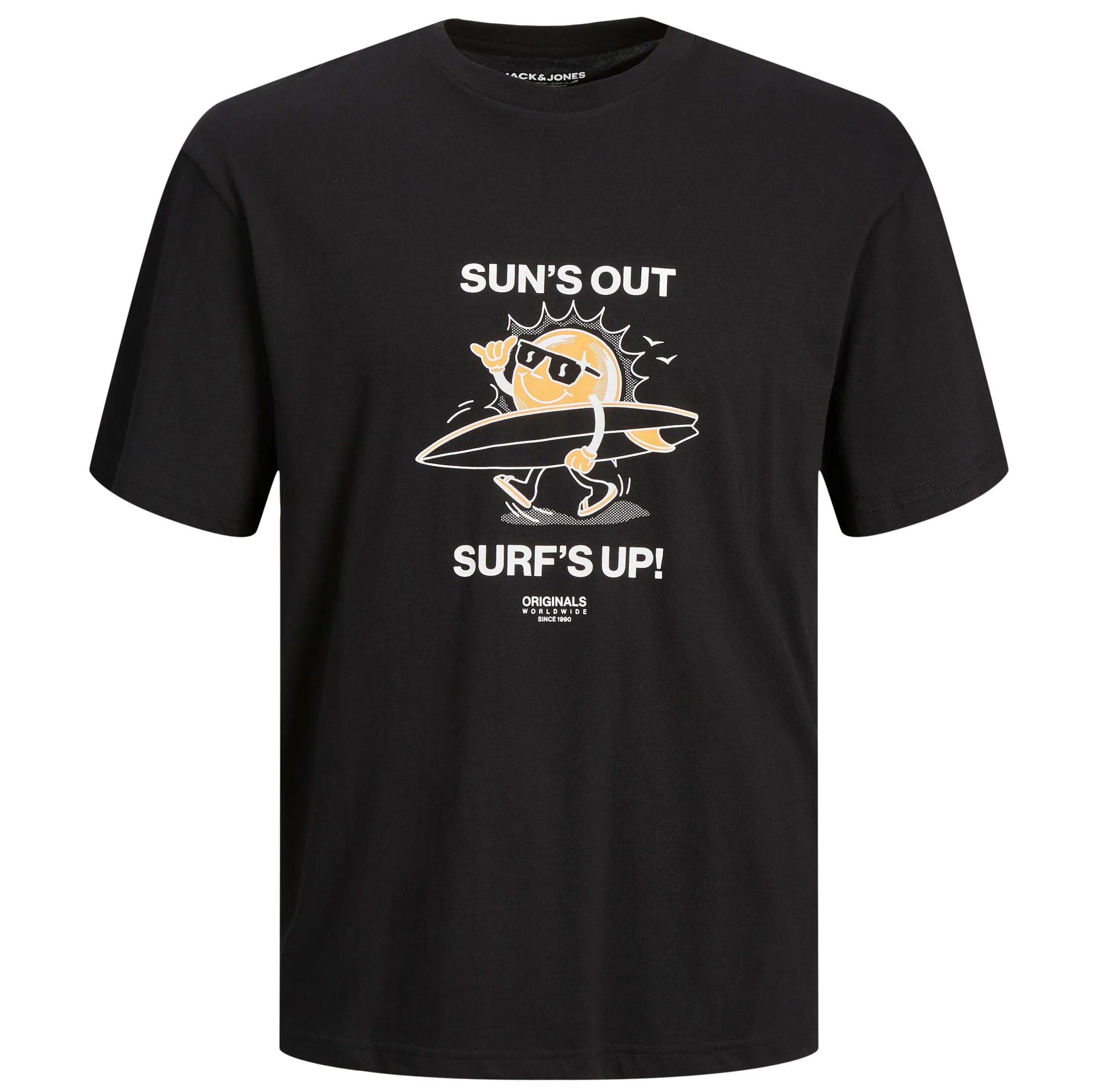 Jack Jones 12238164 JORTOONIE TEE SS CREW Schwarz 877747 178012 1 Jack Jones 12238164 JORTOONIE TEE SS CREW Schwarz 877747 178012 1