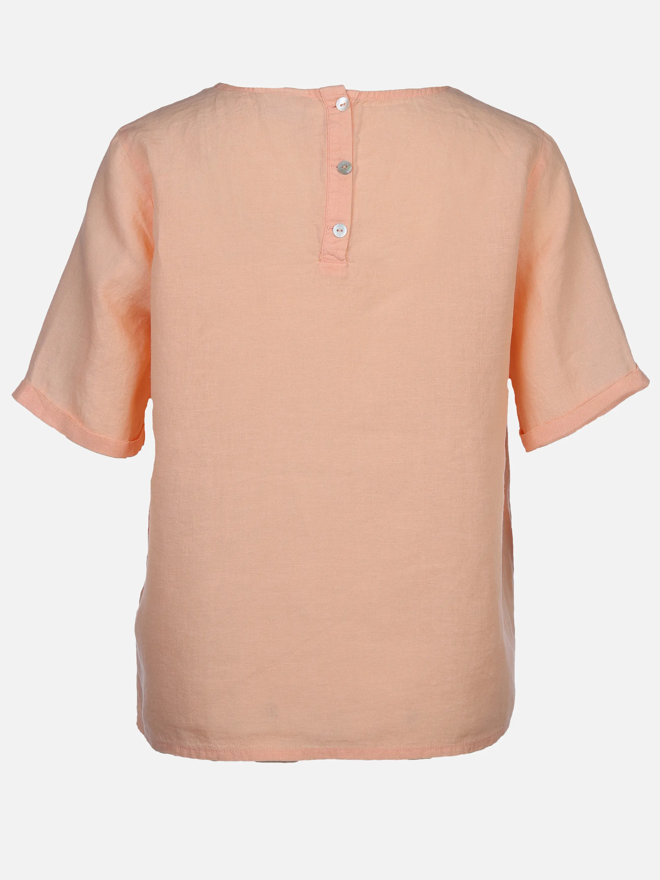 Lisa Tossa Da-Leinenbluse 1/2 Arm Orange 891025 APRICOT 2