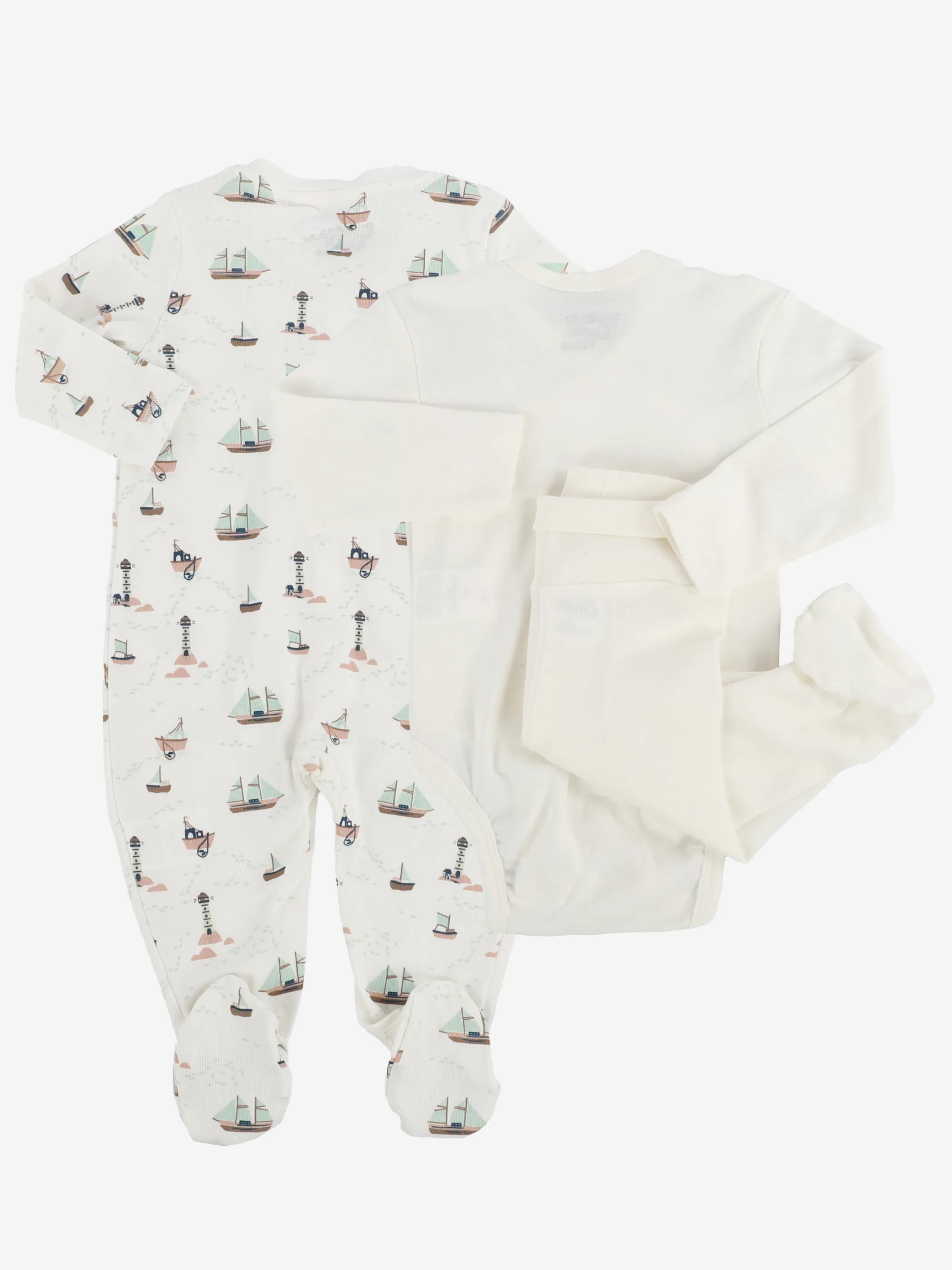 Bubble Gum BU 4-teiliges Set in weiß mit AOP Weiß 902078 WEIß 2 Bubble Gum BU 4-teiliges Set in weiß mit AOP Weiß 902078 WEIß 2