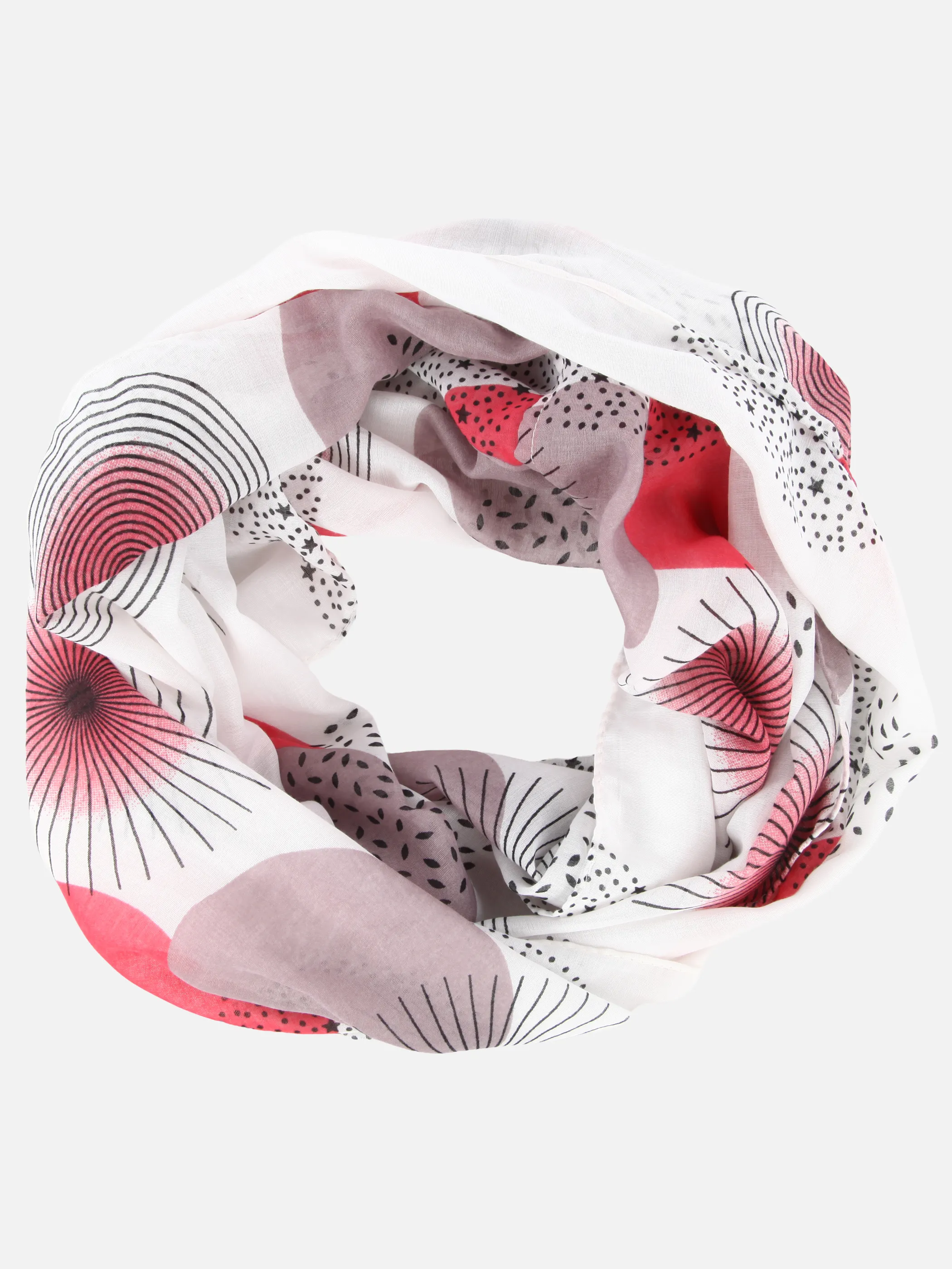 Sure Da-Loop m. Bubble Print Rot 923430 ROT 1