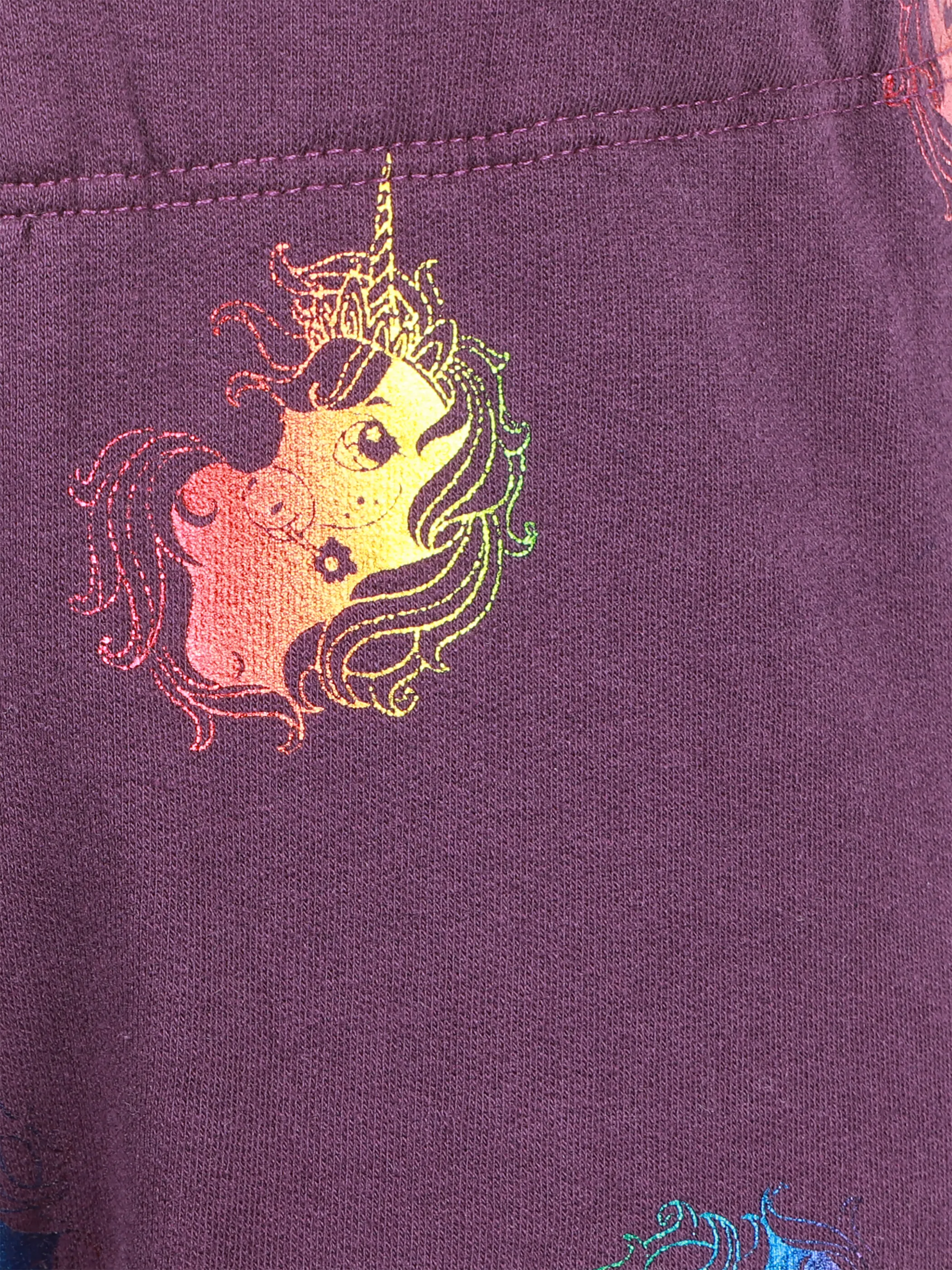 One Way KM Leggings mit Einhorn AOP in lila Lila 913322 LILA 3