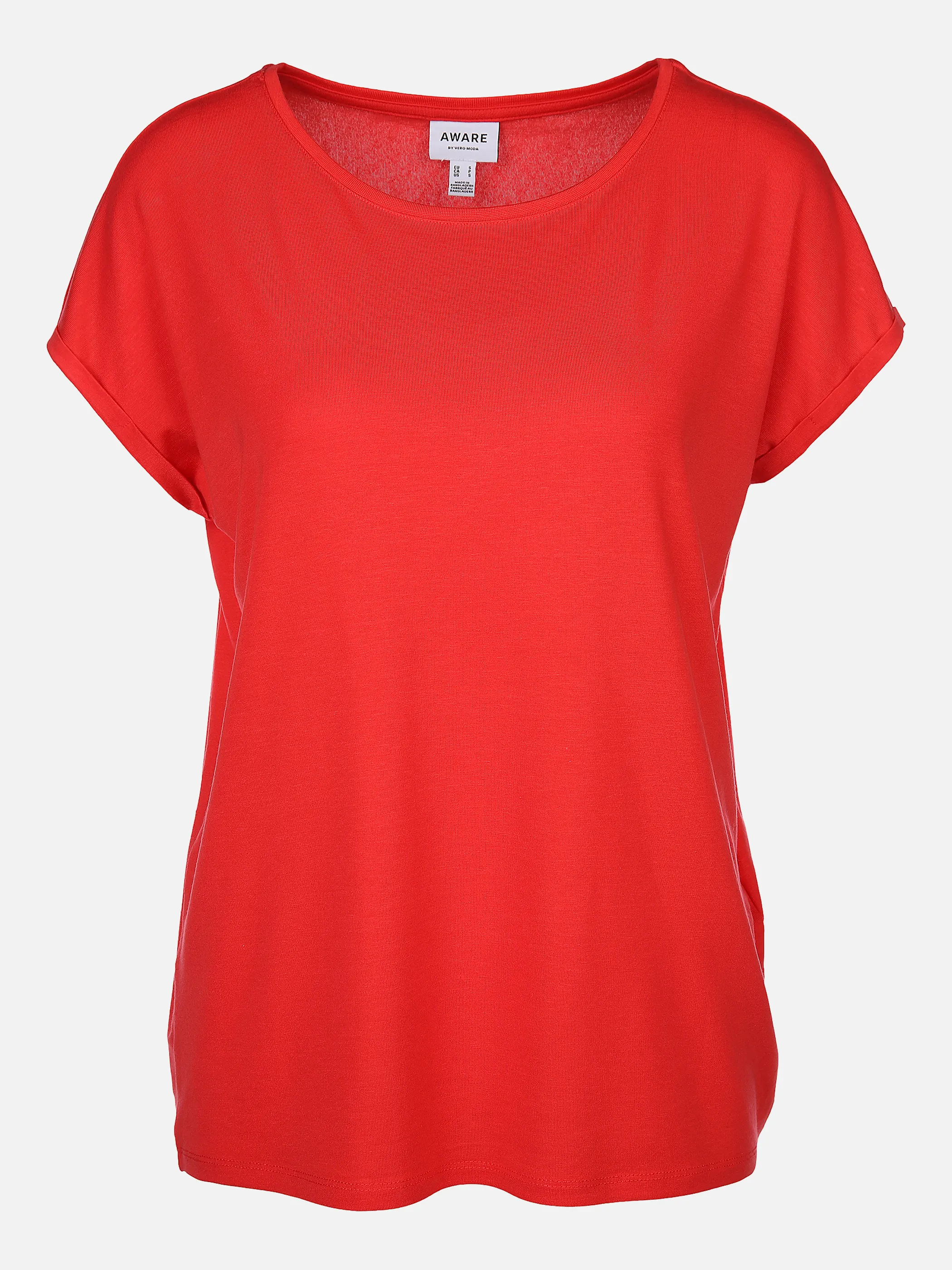 Vero Moda 10284468 VMAVA PLAIN SS TOP GA Rot 873829 291315 1 Vero Moda 10284468 VMAVA PLAIN SS TOP GA Rot 873829 291315 1