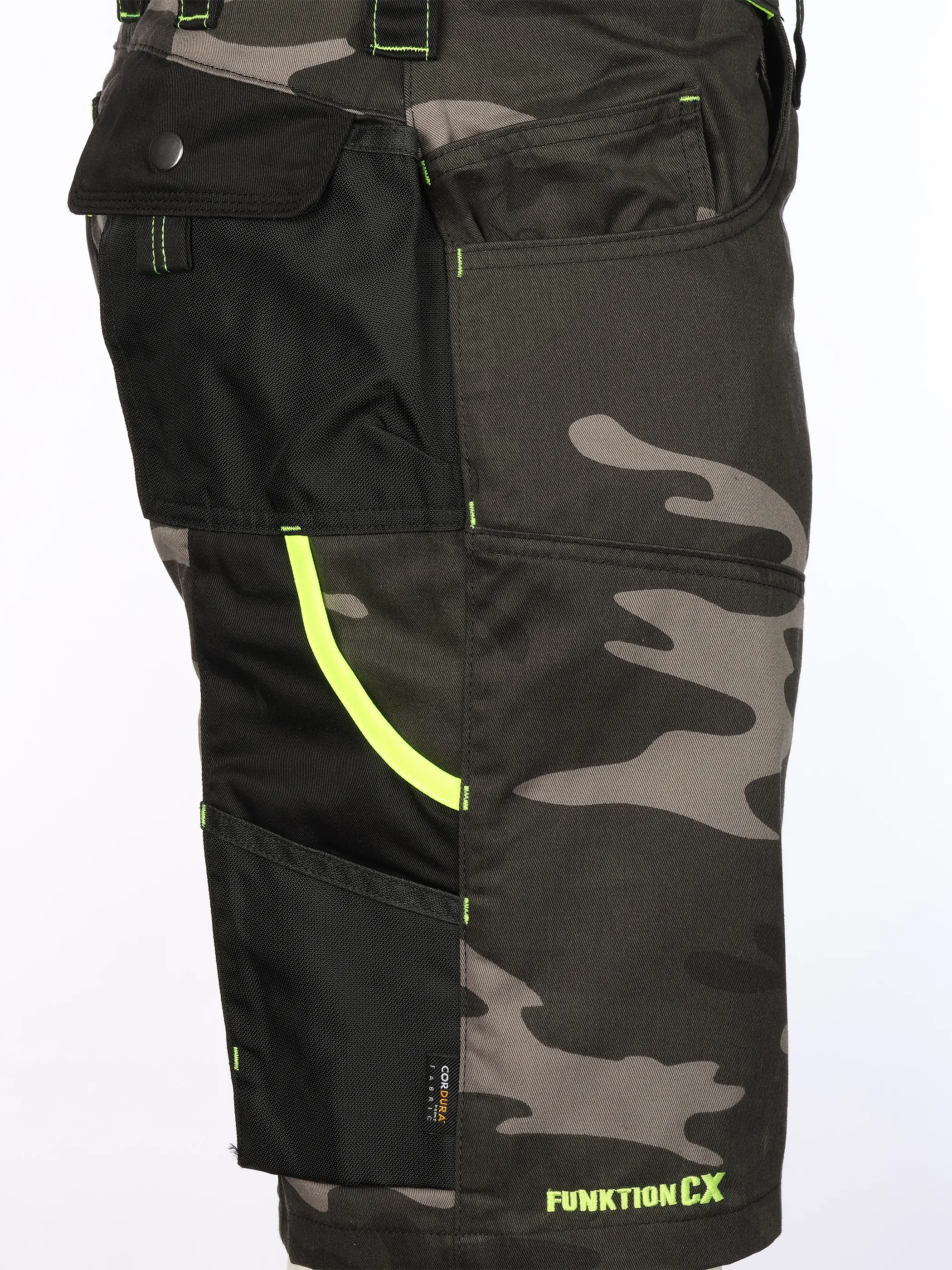Worker He. Workershorts Neon Grün 923264 CAMOUFLAGE 4