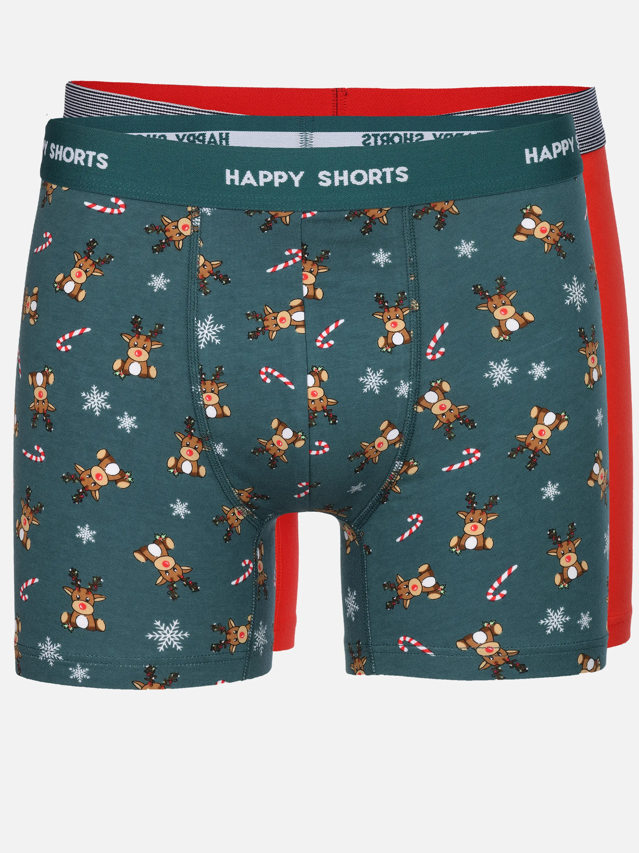 Happy Shorts He Retros 2er Geschenkbox Grün 932946 GRÜN 1