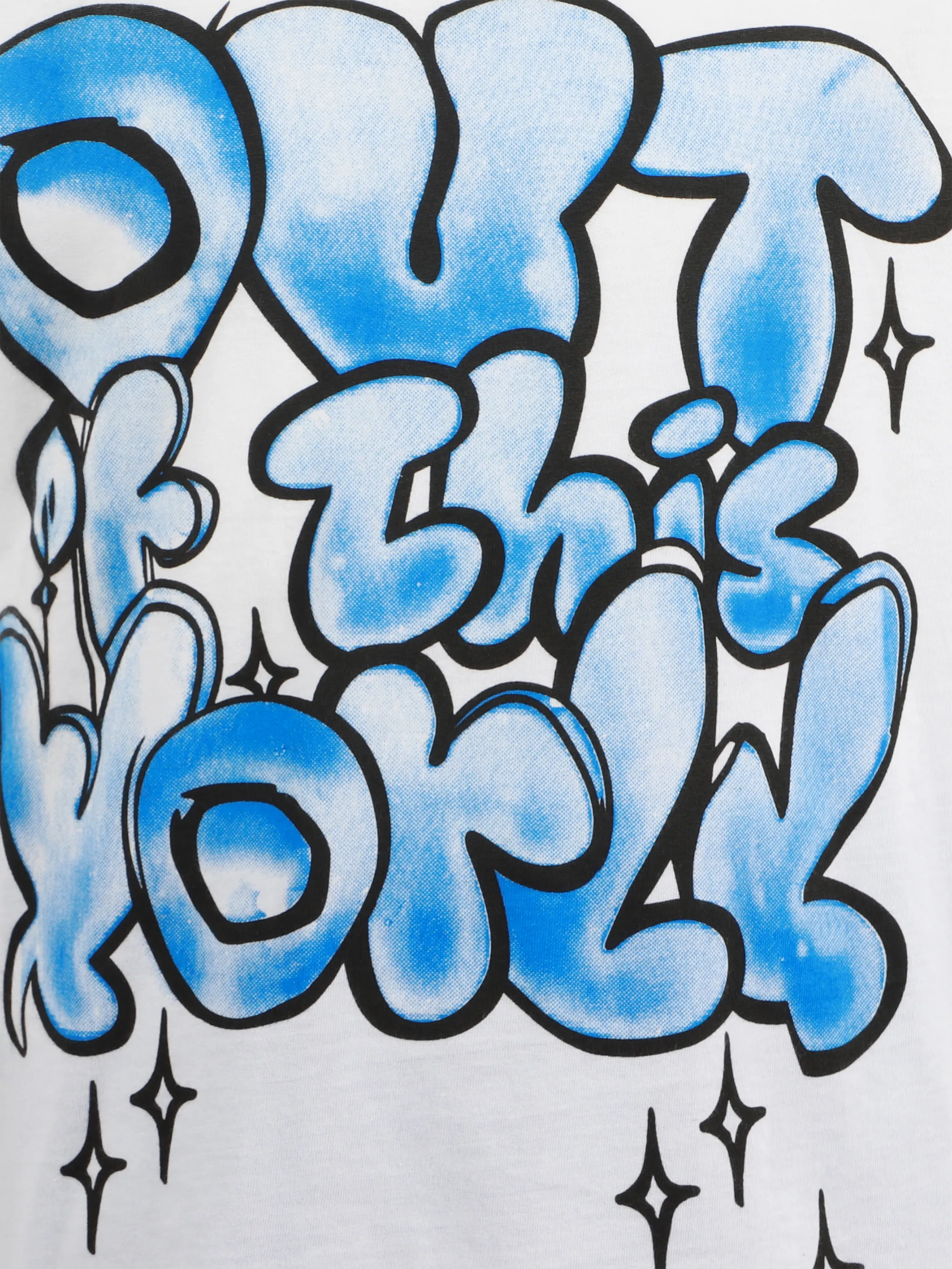 Bubble Gum KJ Schlafanzug kurz Graffiti Weiß 907738 WEIß 3