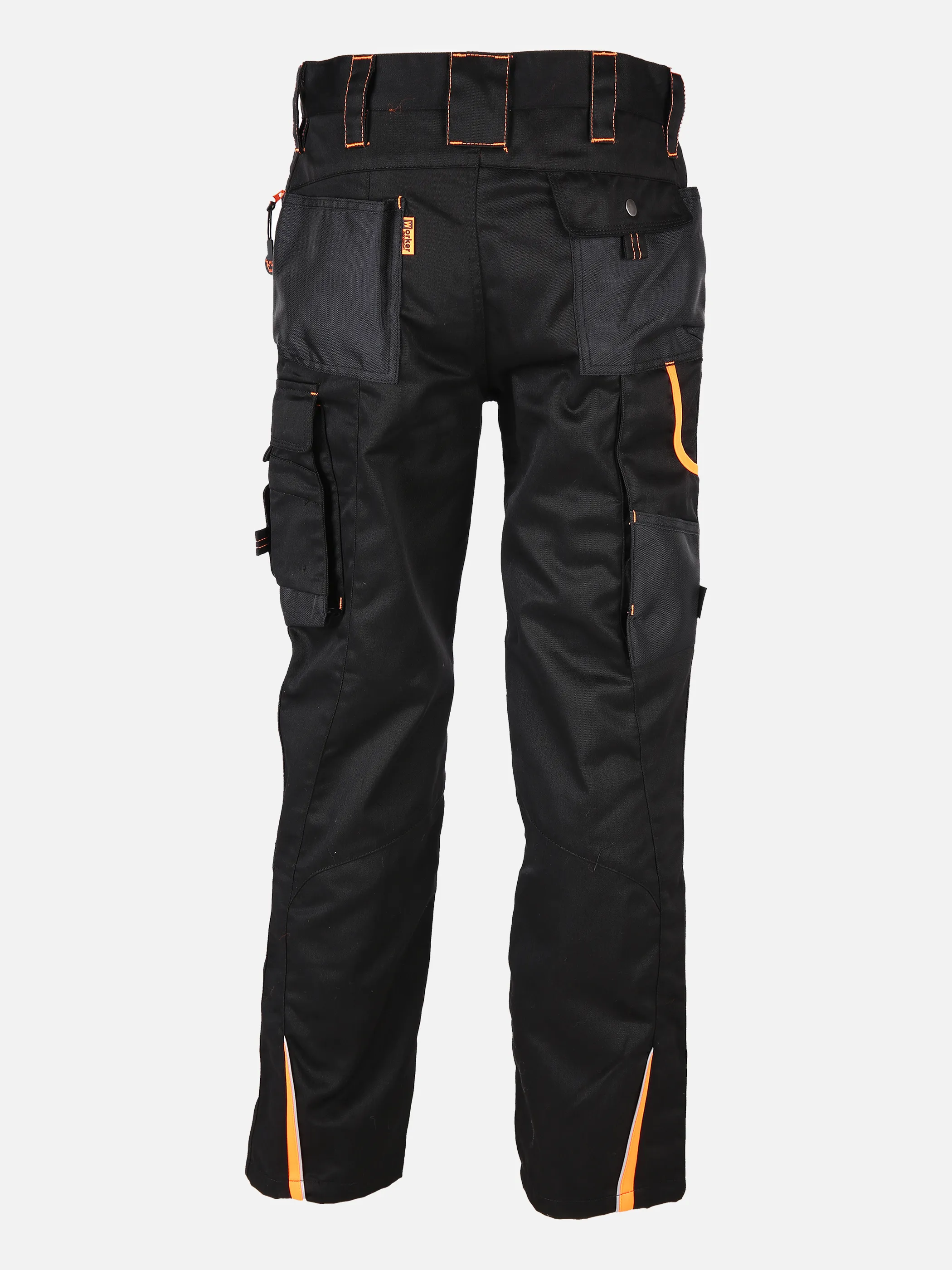 Worker He. Berufshose Neon Schwarz 828782 BLACK 2 Worker He. Berufshose Neon Schwarz 828782 BLACK 2