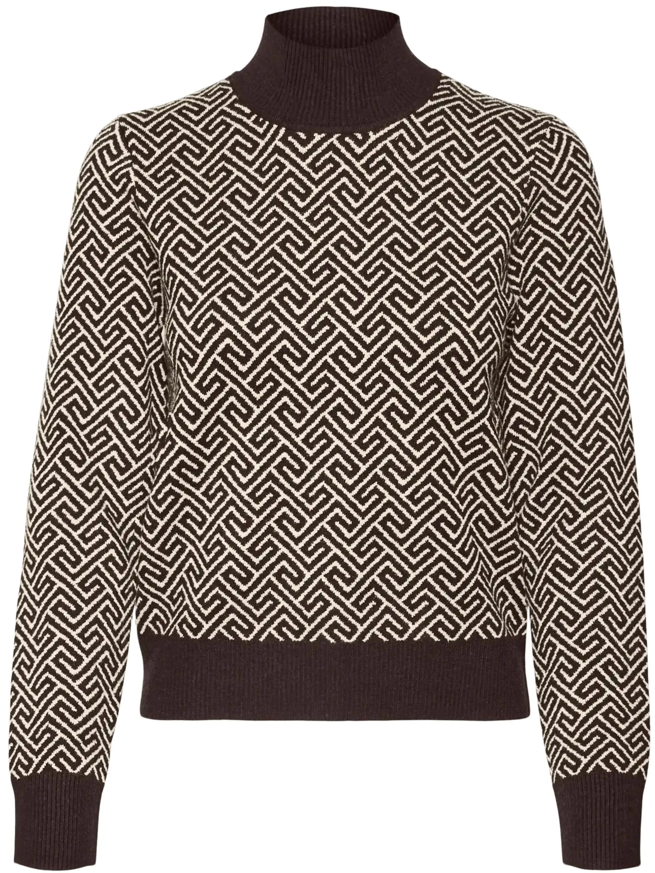 Vero Moda 10314509 VMARIA ART LS HIGH-NE Braun 915294 297957011 1