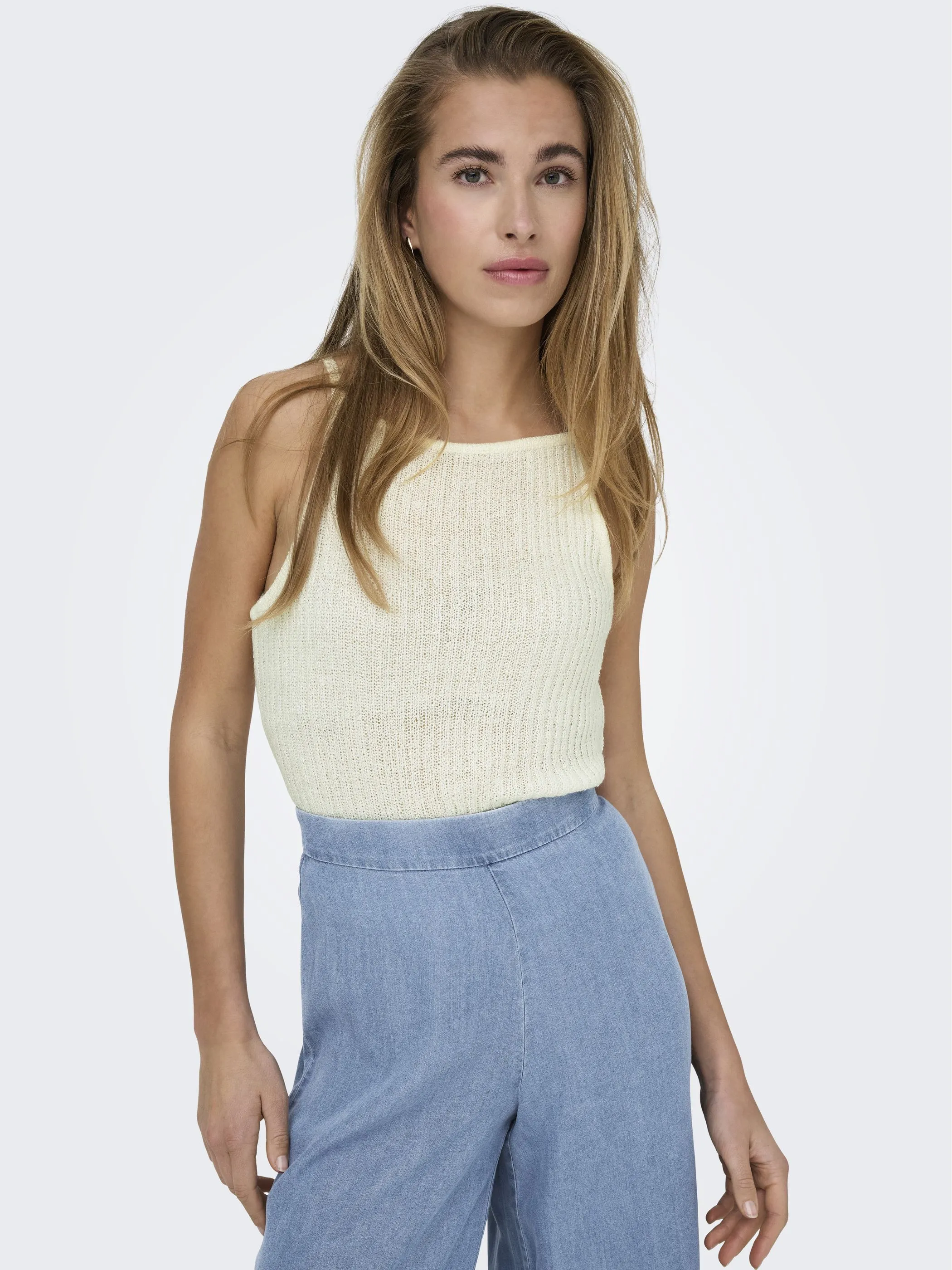 Only 15347883 ONLMIAMI SL STRAP TOP Weiß 910602 177922 4