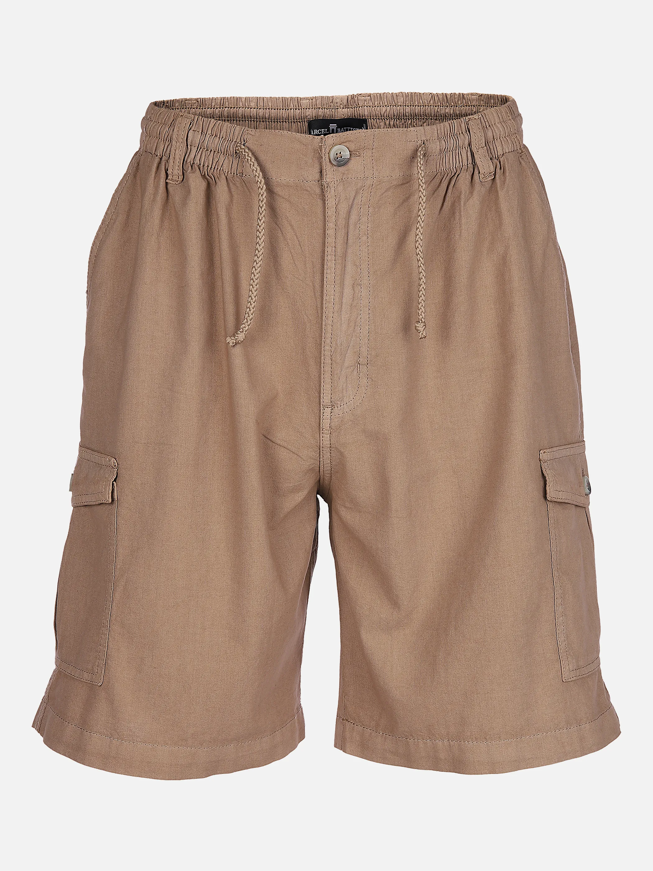 Marcel Battiston He. Cotton Sheeting Short Braun 834531 BEIGE 1 Marcel Battiston He. Cotton Sheeting Short Braun 834531 BEIGE 1