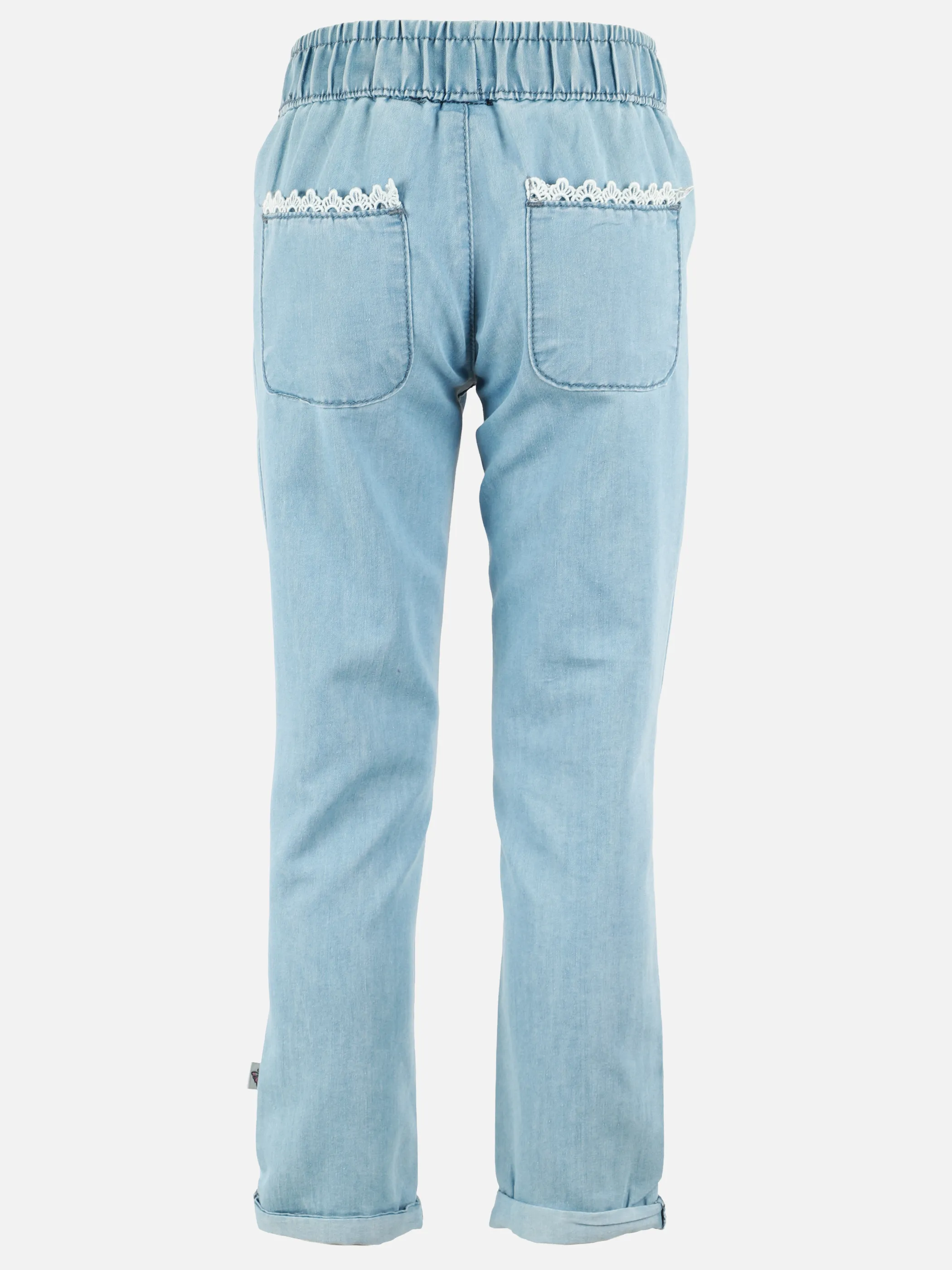 One Way MG Jeans Hose mit Herz-Stickerei Blau 921620 DENIM 2