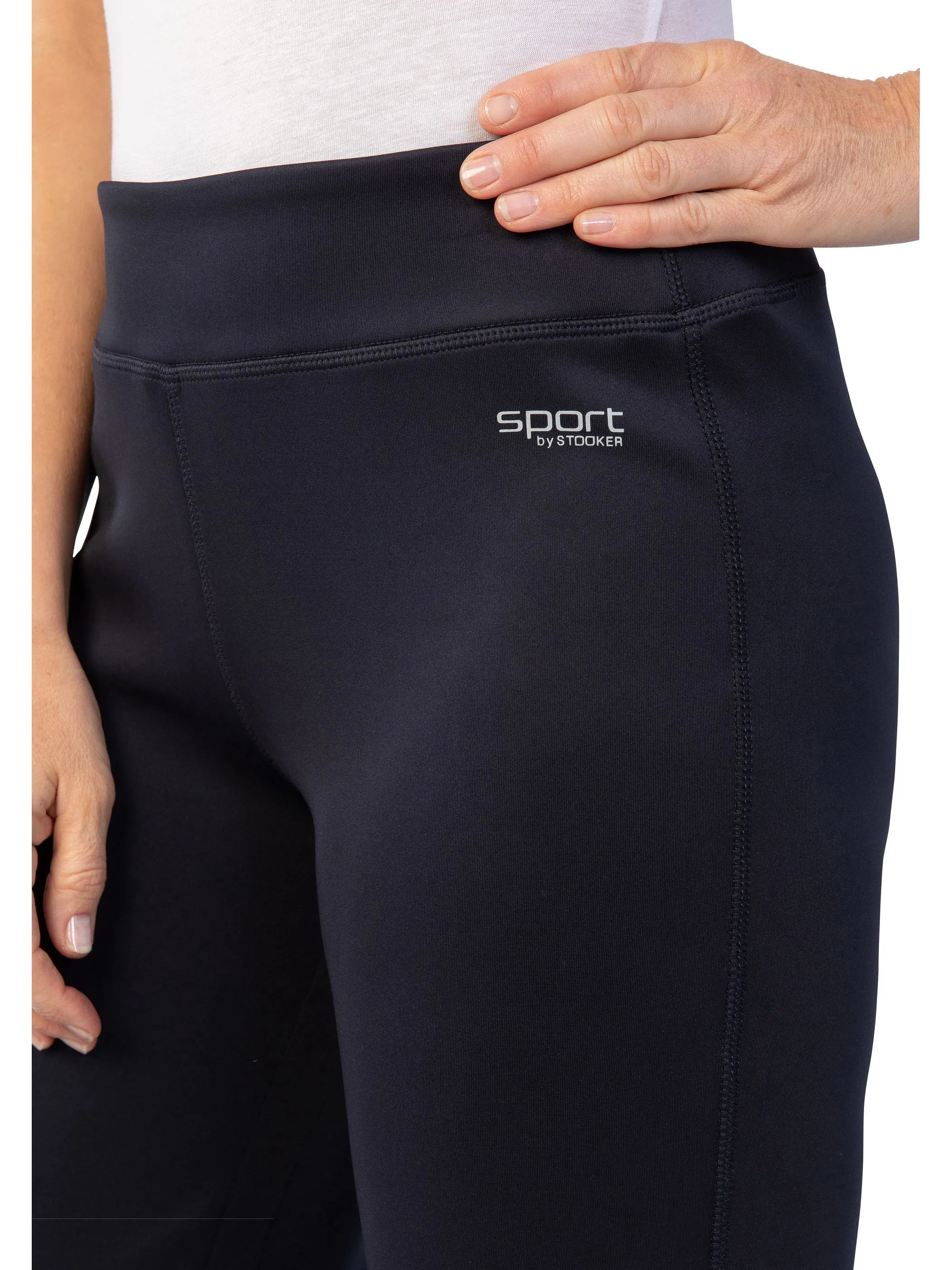 Stooker Athletic 08510000006999 Da. Hosen,,48/5 Schwarz 788472 6999 3