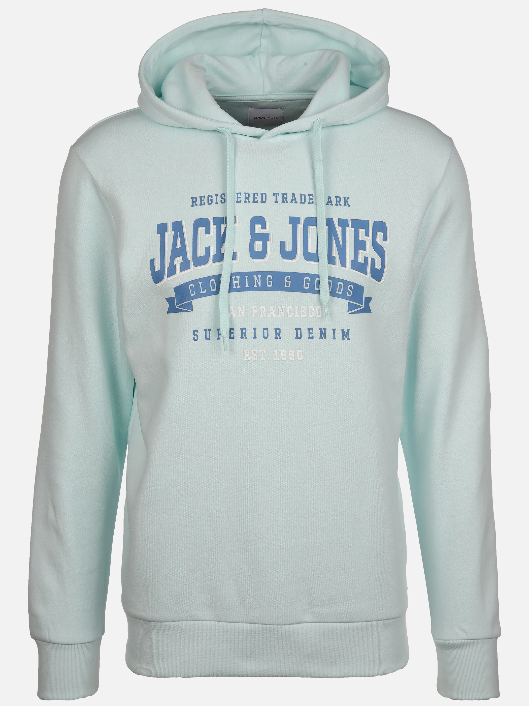 Jack Jones 12233597 JJELOGO SWEAT HOOD 2 Türkis 887986 177573001 1 Jack Jones 12233597 JJELOGO SWEAT HOOD 2 Türkis 887986 177573001 1