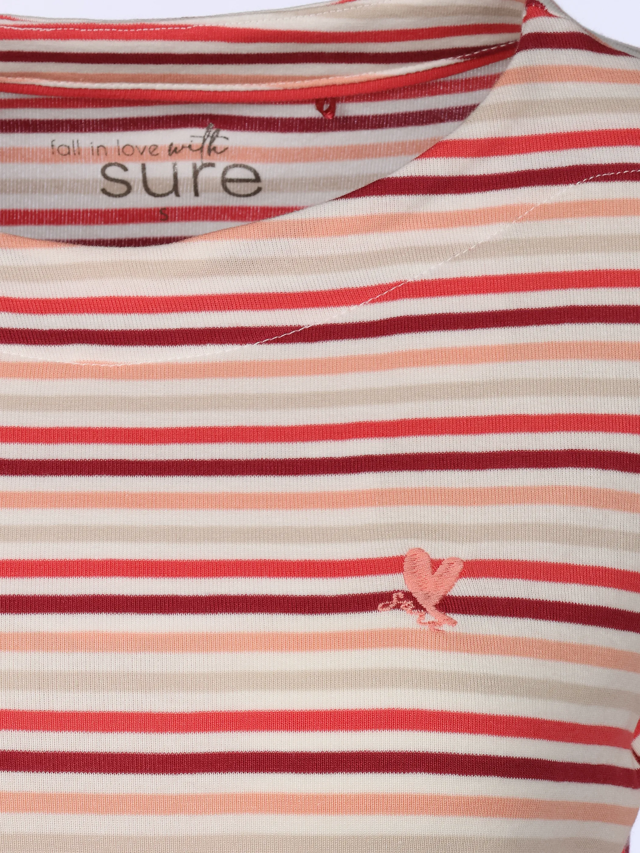 Sure Da-Streifen-Shirt Rosa 920607 HUMMER 3