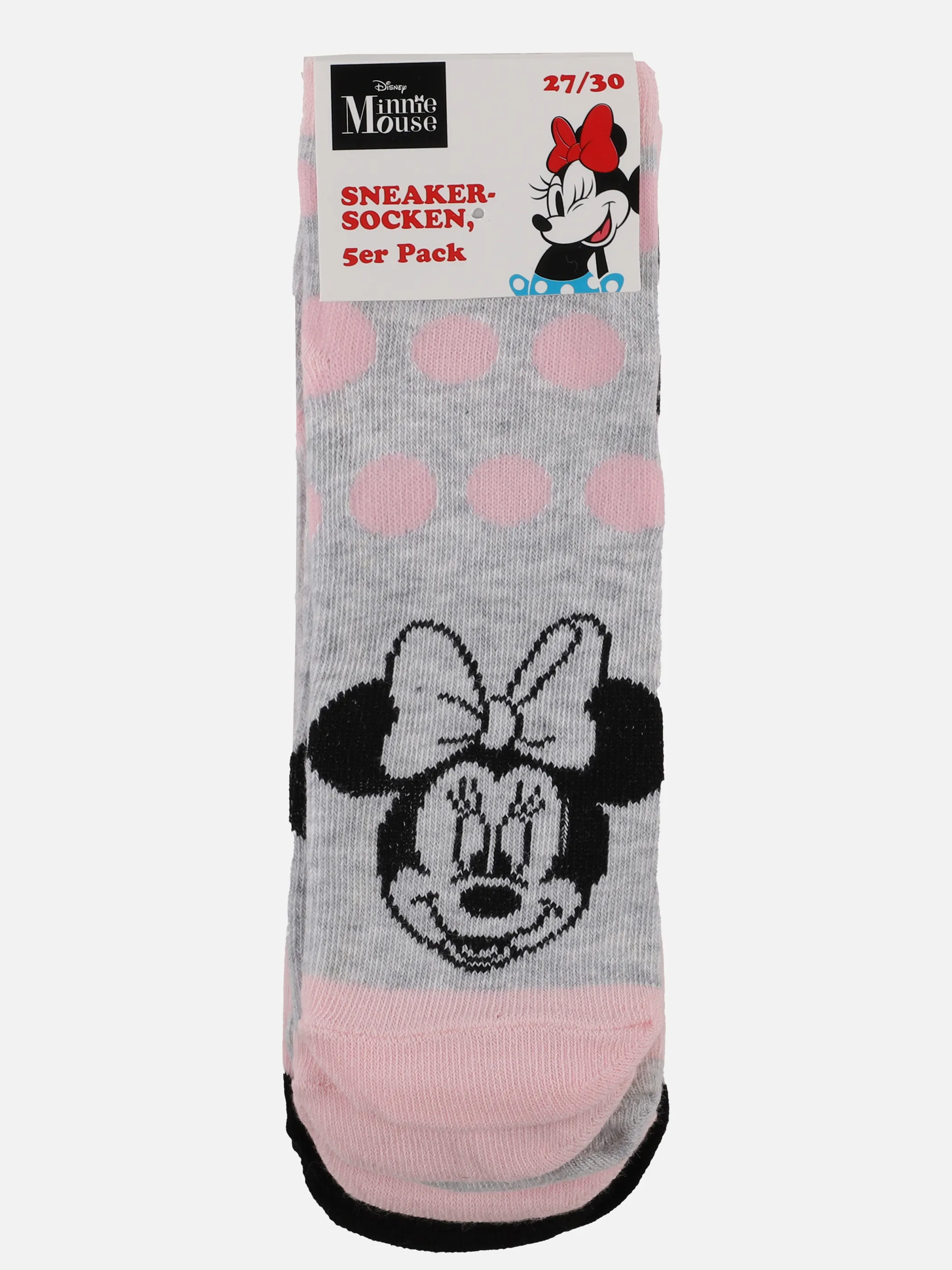 Minnie Mouse KM Sneaker Socken 5er Bunt 903214 BUNT 3 Minnie Mouse KM Sneaker Socken 5er Bunt 903214 BUNT 3