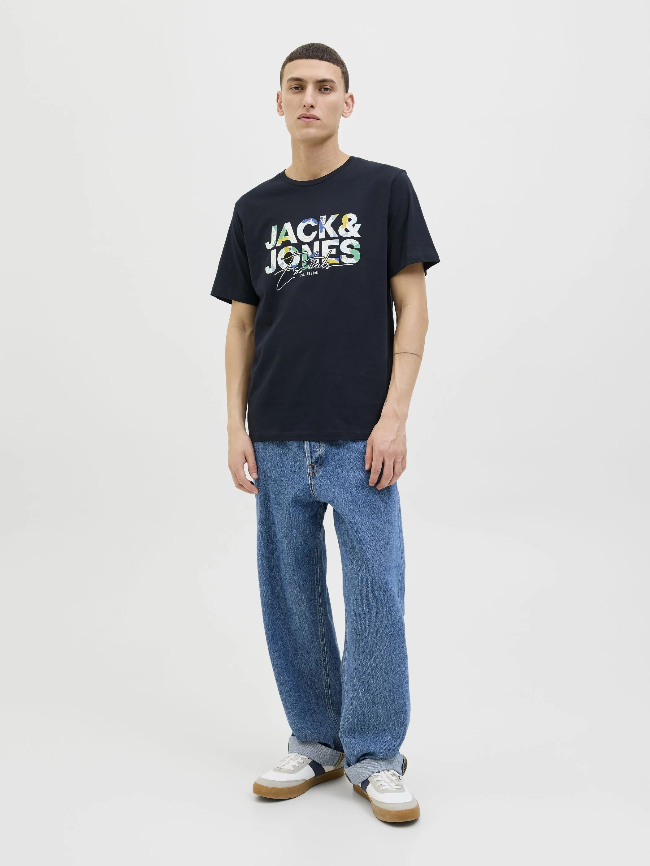 Jack Jones 12278523 JJGEPLAS TEE SS CREW Schwarz 913158 175917 4 Jack Jones 12278523 JJGEPLAS TEE SS CREW Schwarz 913158 175917 4