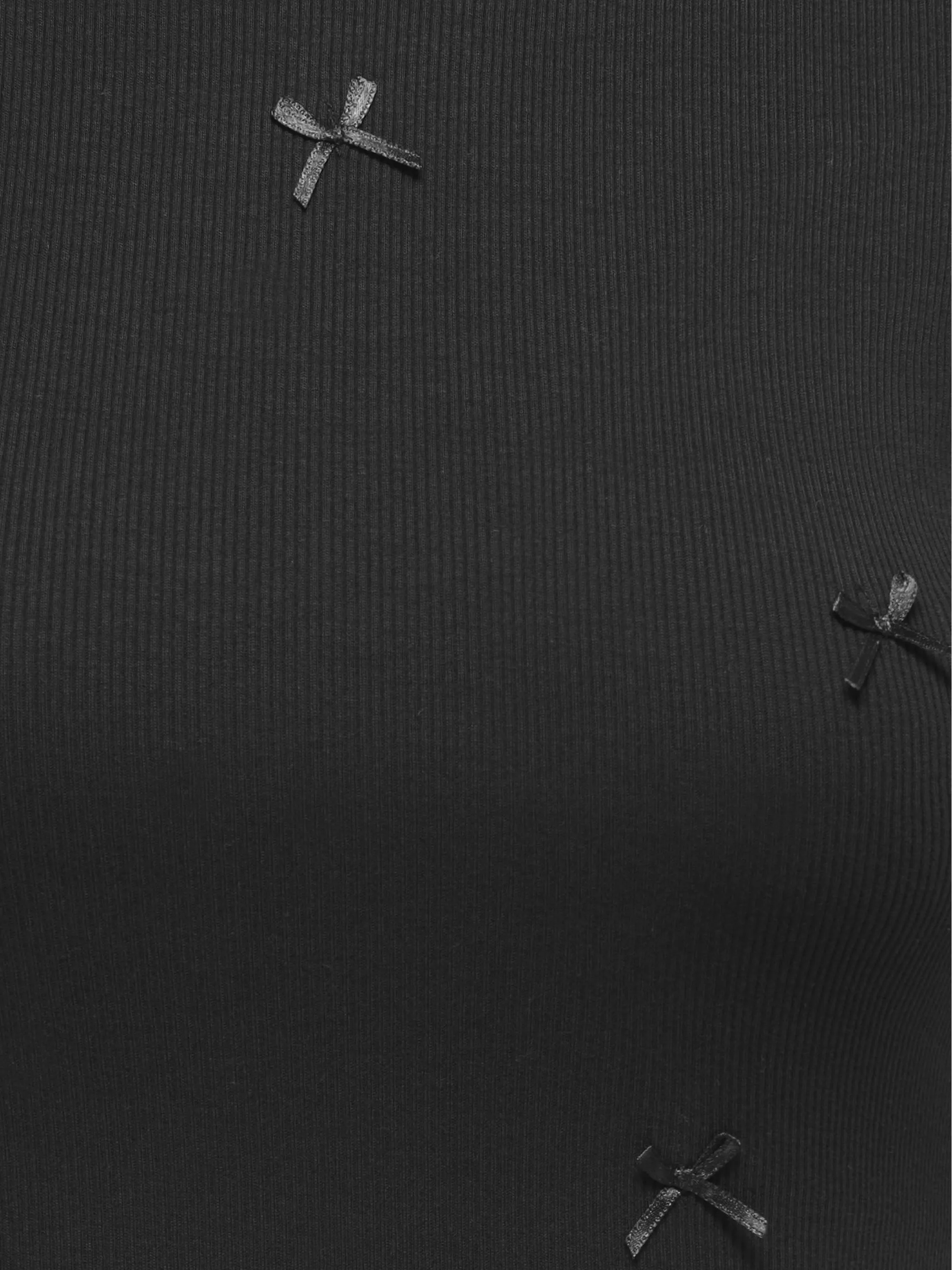 Only 15369336 ONLFEMKE LIFE S/S BOW Schwarz 922341 177911002 5