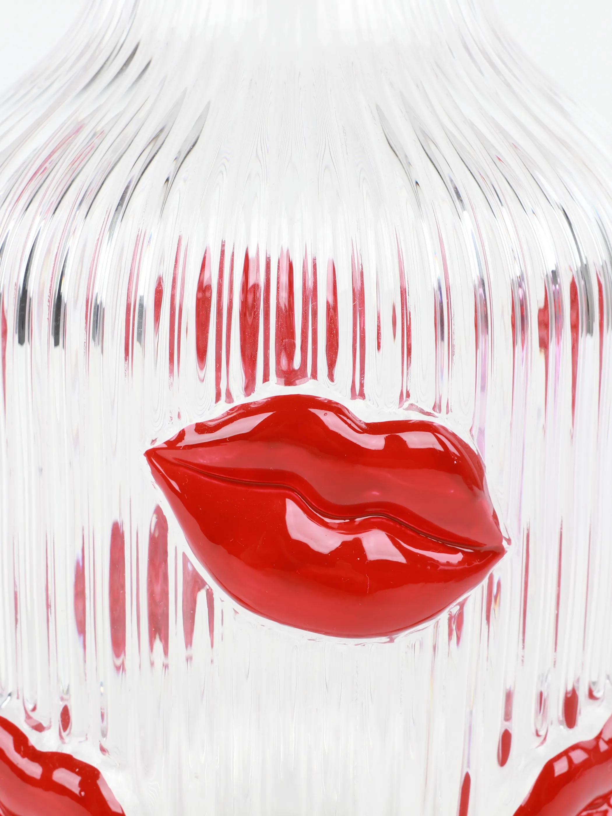 Gift Company Vase Lippen H 25cm Weiß 914801 TRANSPA 3