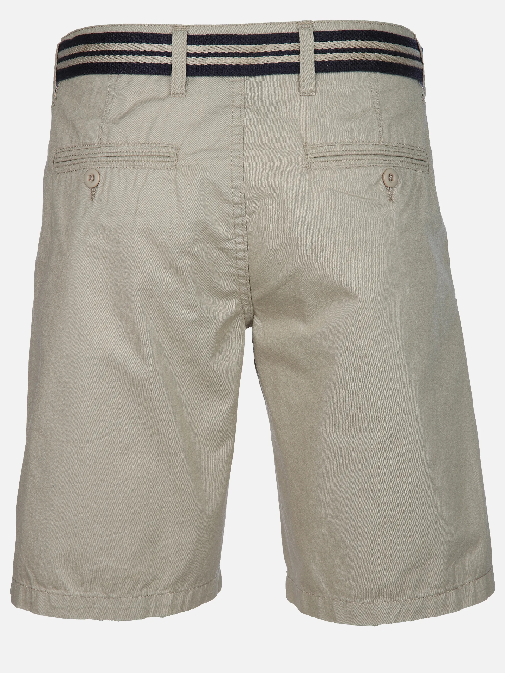 Jim Spencer He. Chino Bermuda m. Gürtel Weiß 909479 60 KITT 2