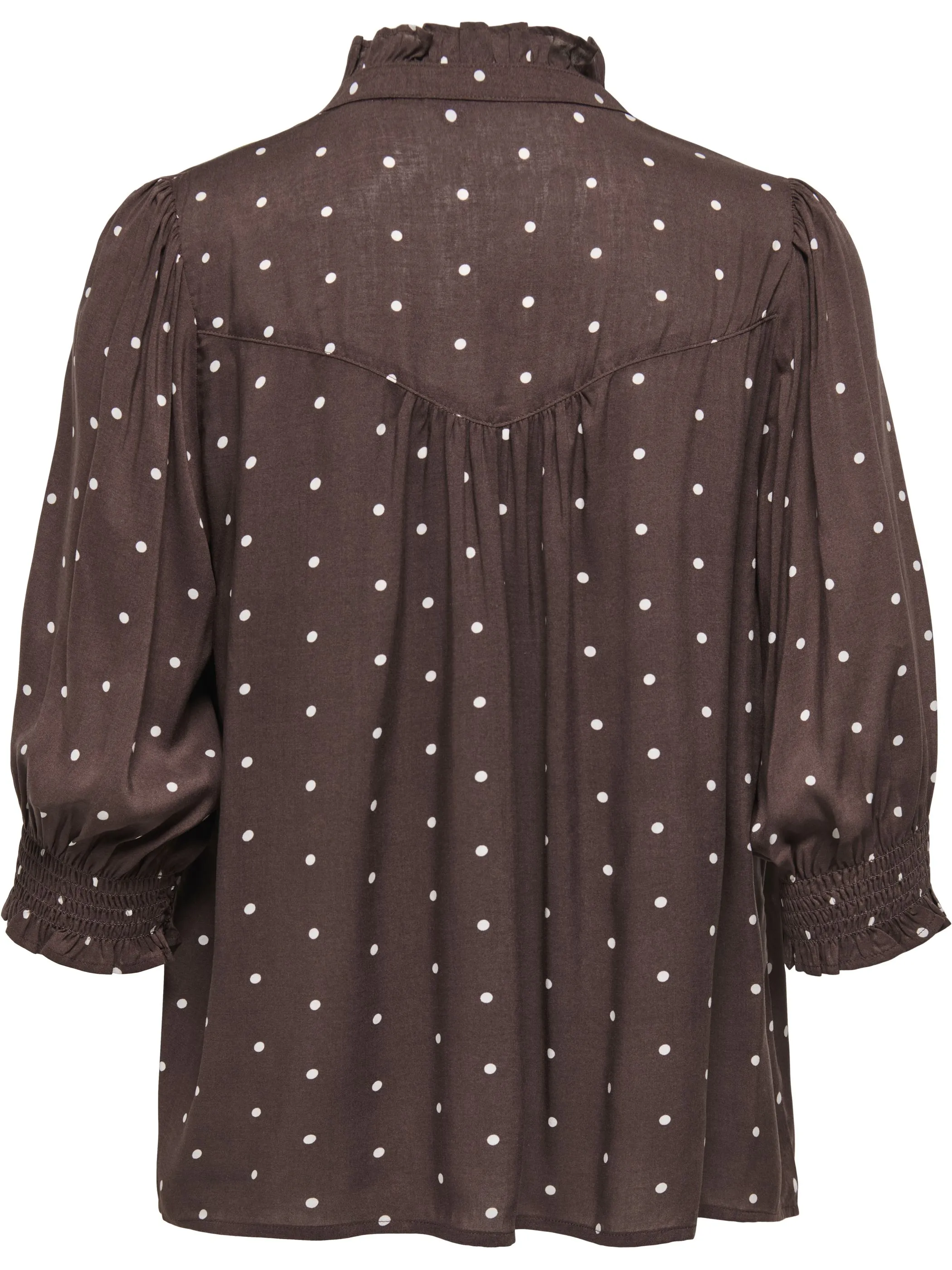 Only 15332997 ONLRAYA 3/4 SHIRT WVN Braun 906669 212012023