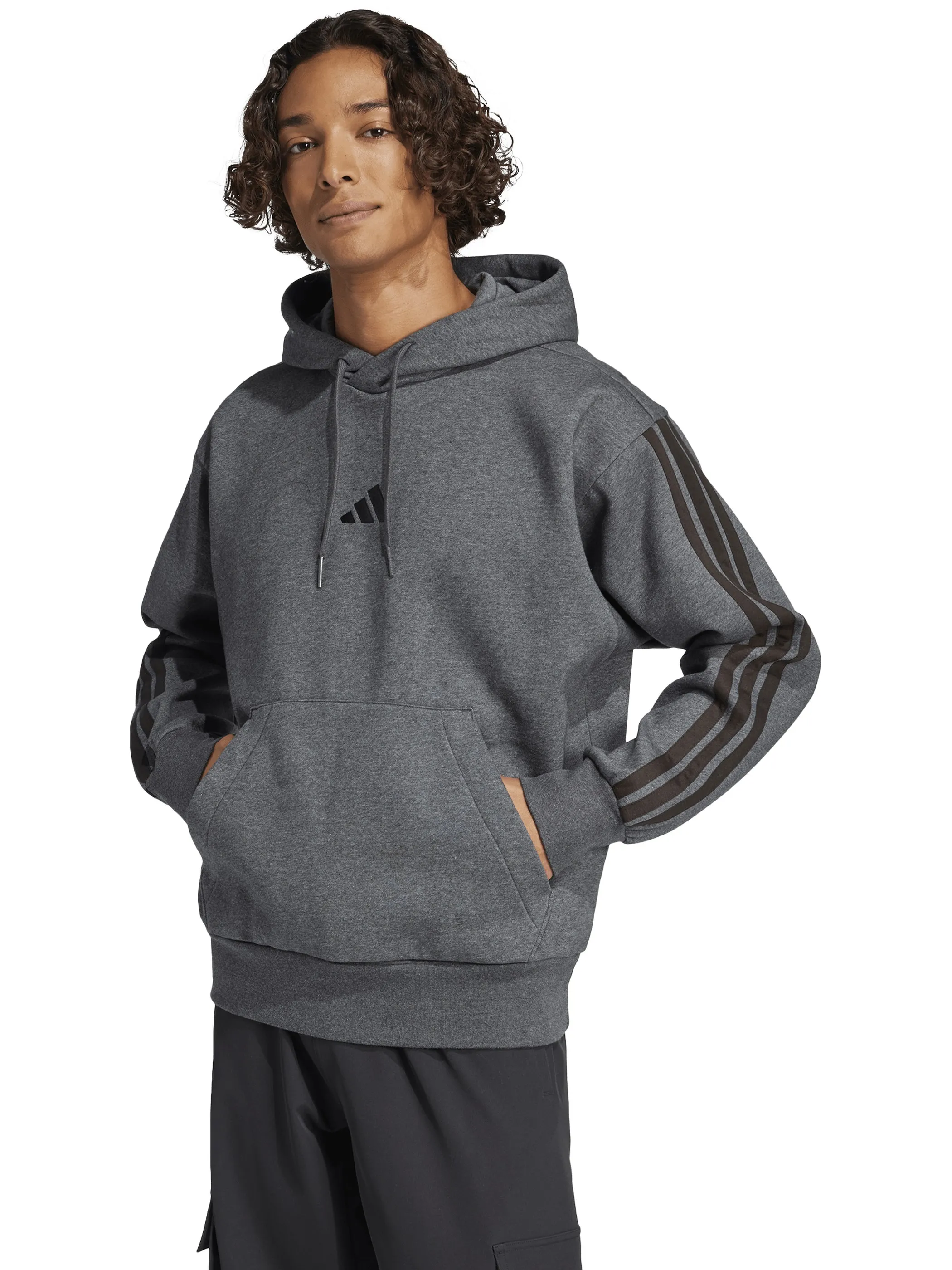 Adidas JW4308 He-Hoodie 3S, dunkelgrau Grau 912932 000 4