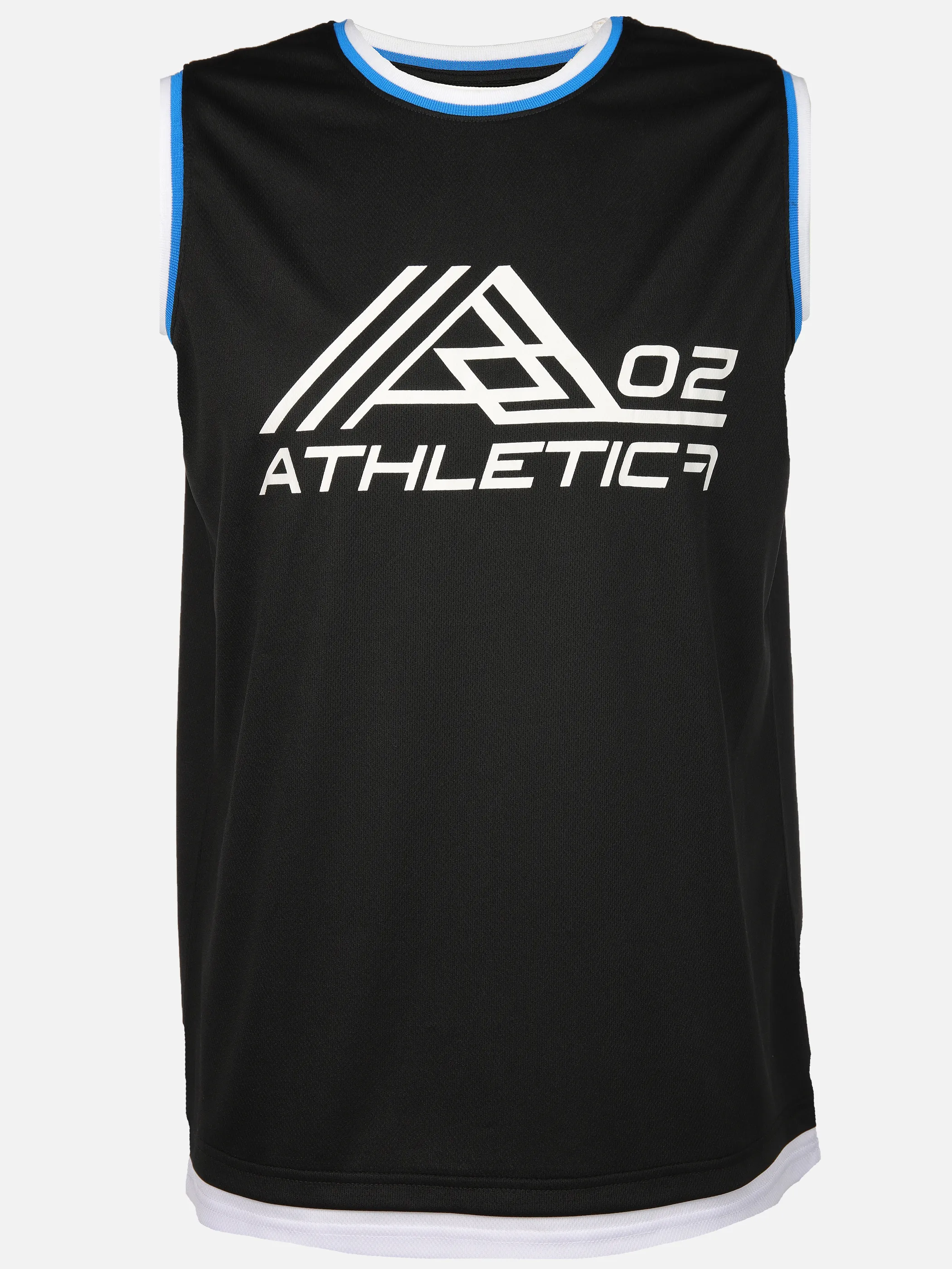 Grinario Sports He-Tanktop Schwarz 908196 S/W/B 1