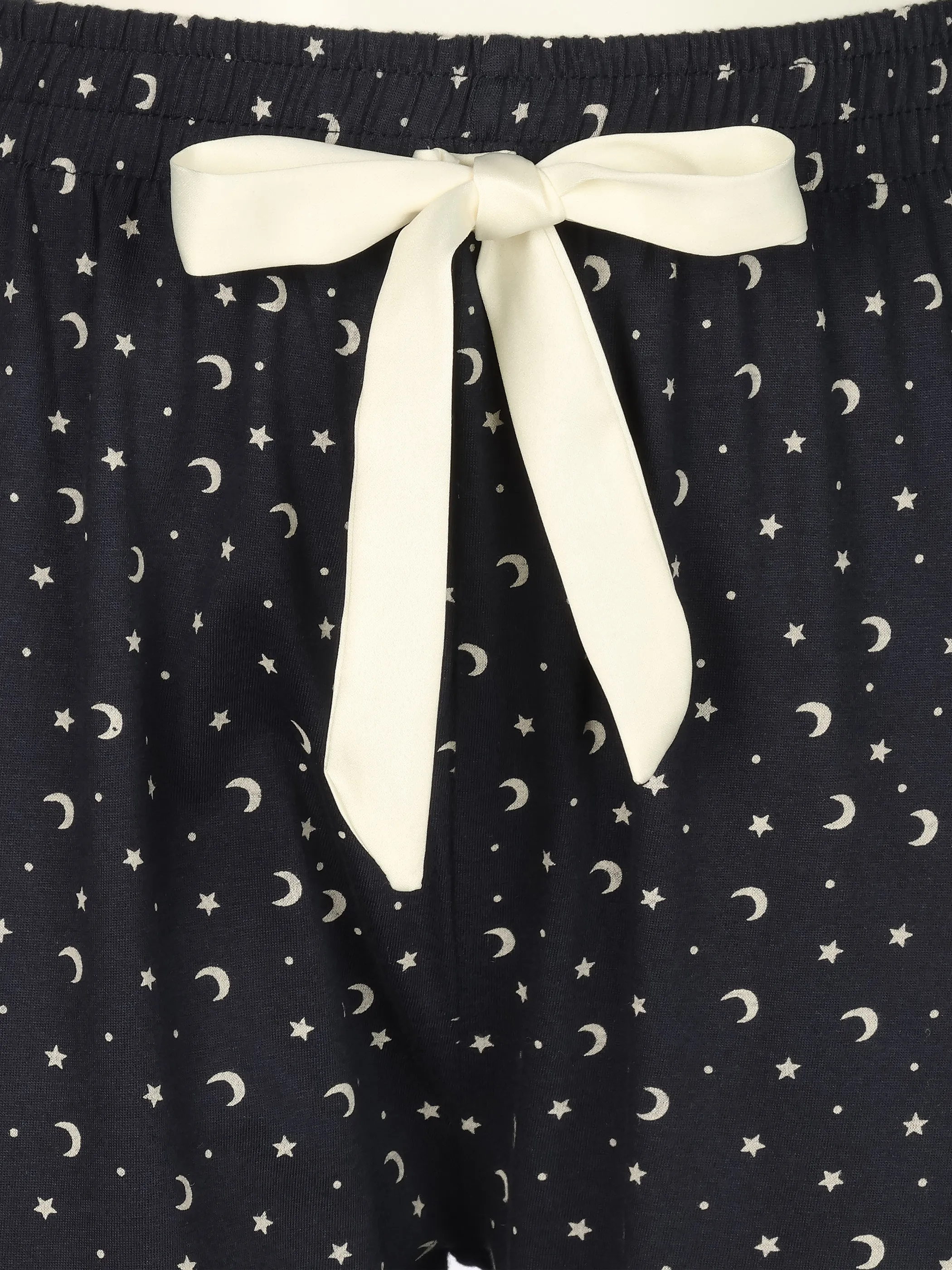 Sure Da. Nachtwäsche Hose lang gemu Blau 916232 NAVY 4