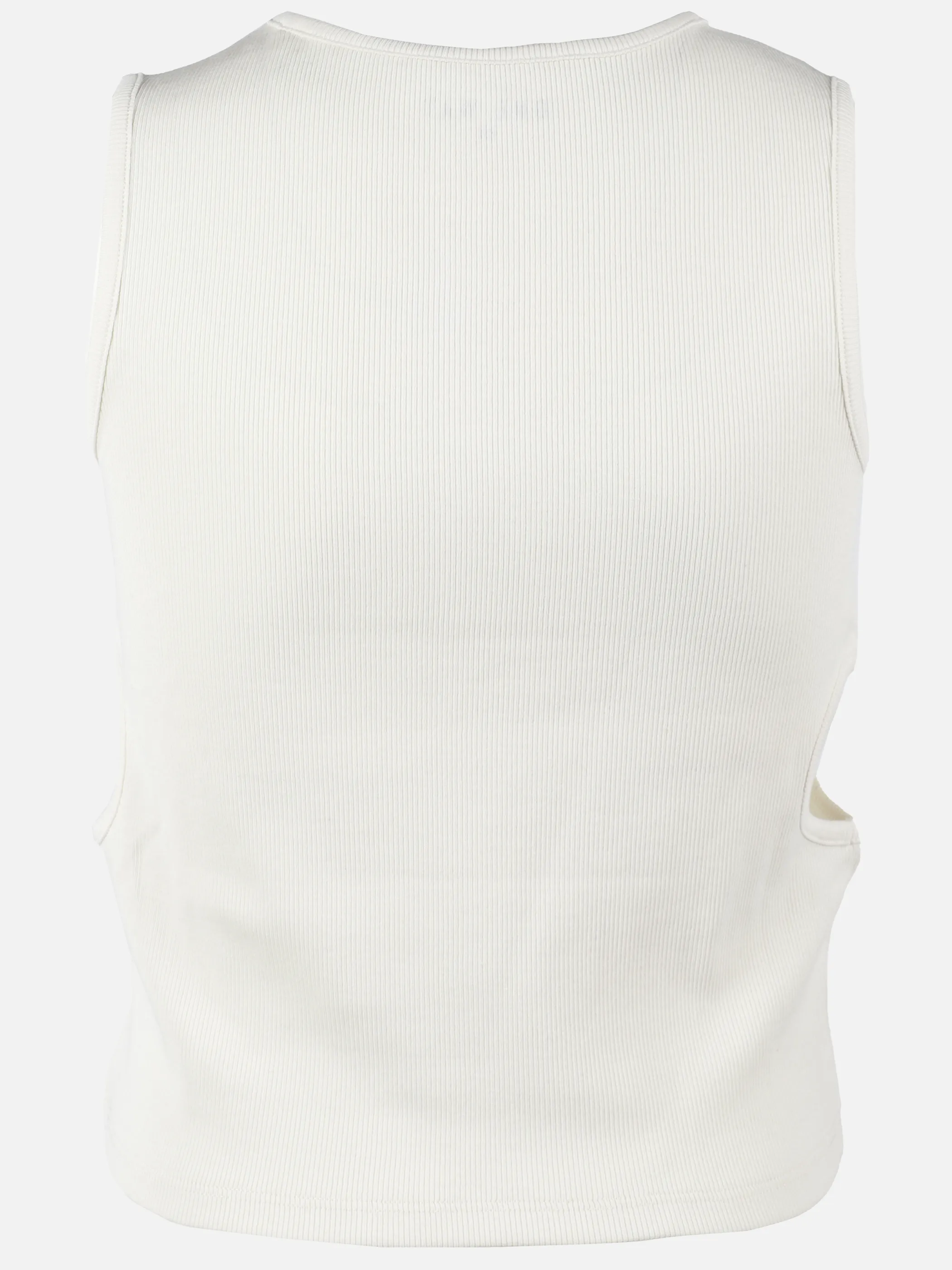 One Way JM cropped Top mit cut-out in schwarz/weiß Weiß 910043 OFFWHITE 3