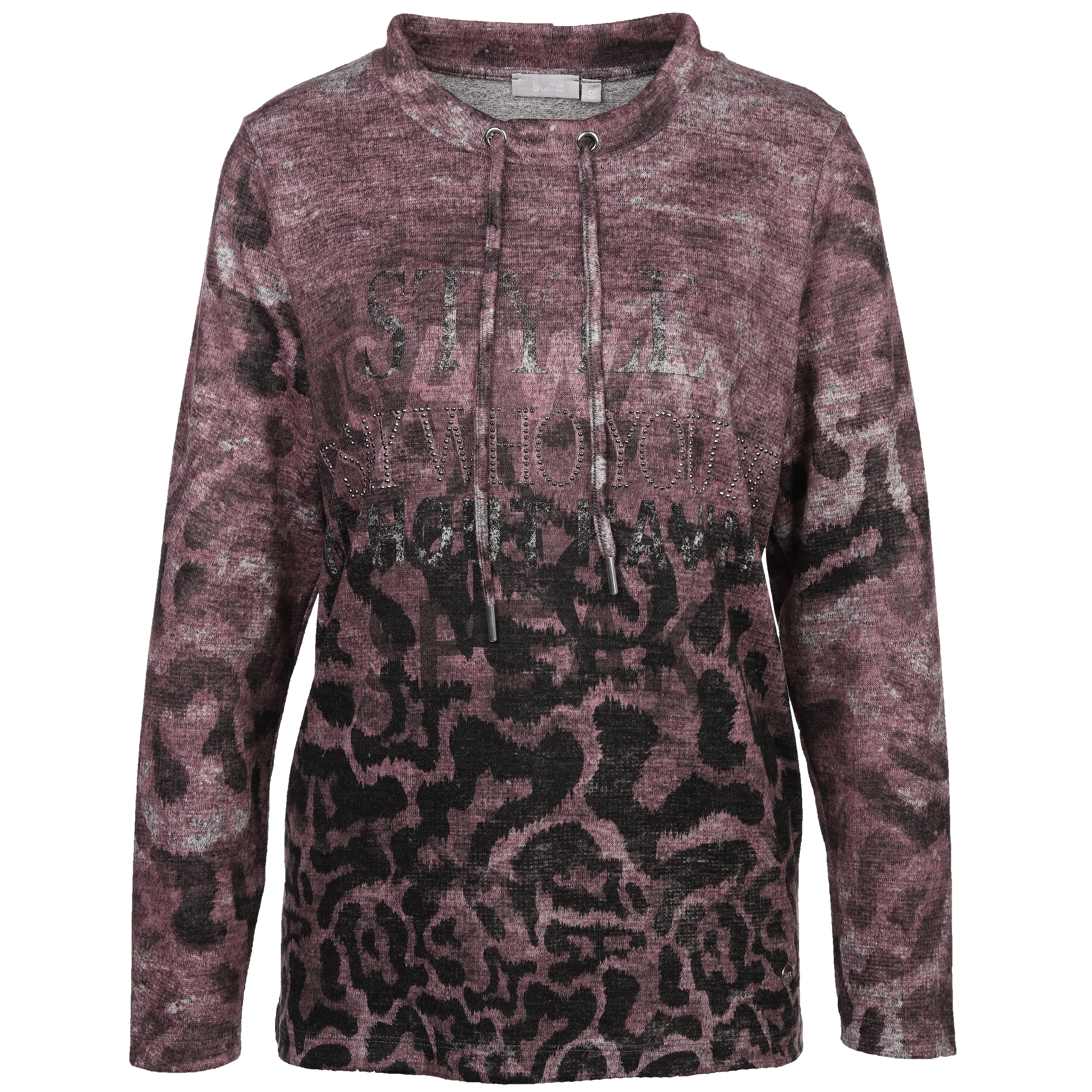Sure Da-Flauschshirt m. Stehkragen Rot 886937 BEERE GEM. 1 Sure Da-Flauschshirt m. Stehkragen Rot 886937 BEERE GEM. 1