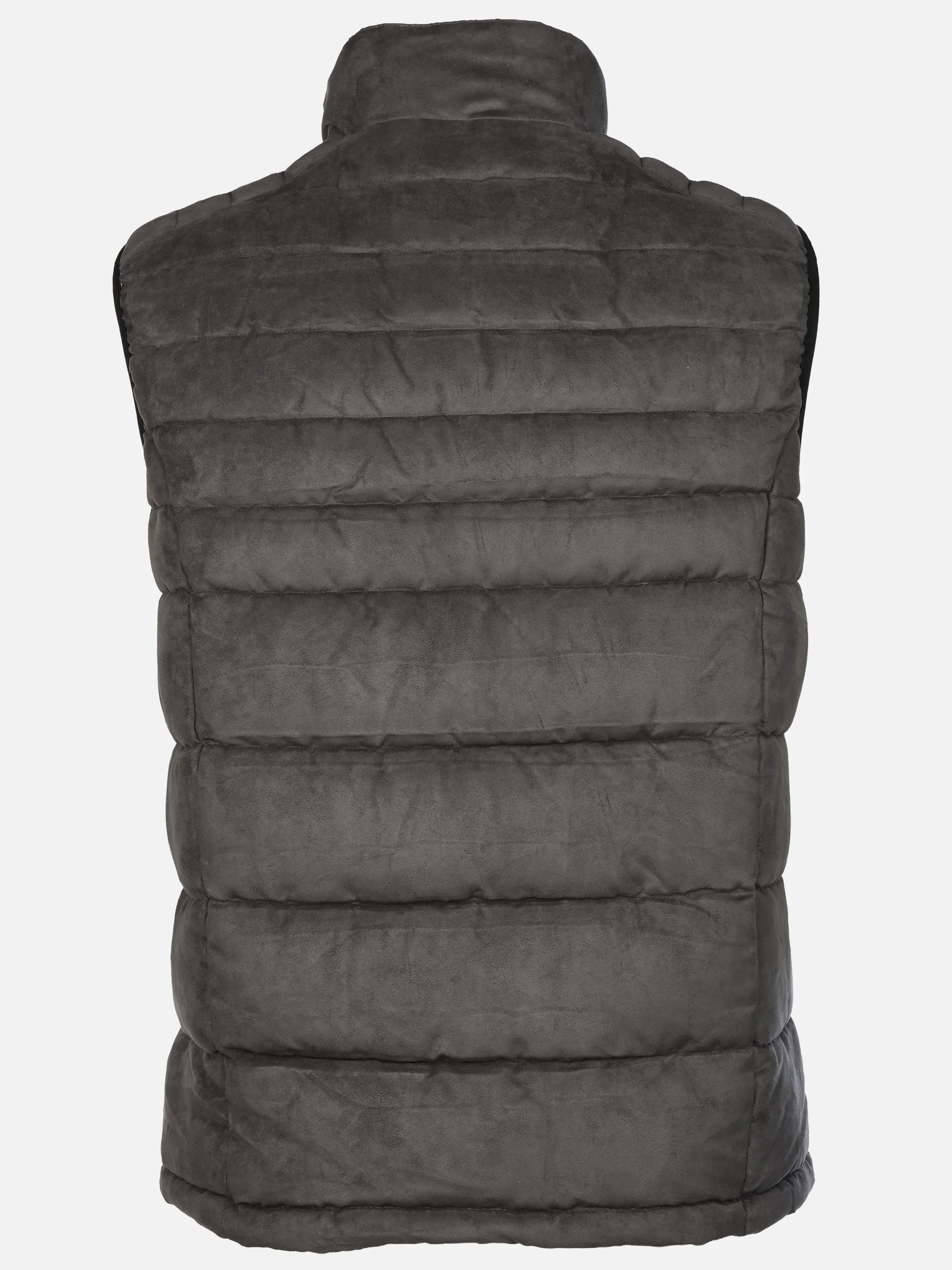 Jim Spencer He. Velour-Steppweste Grau 911966 GREY 2